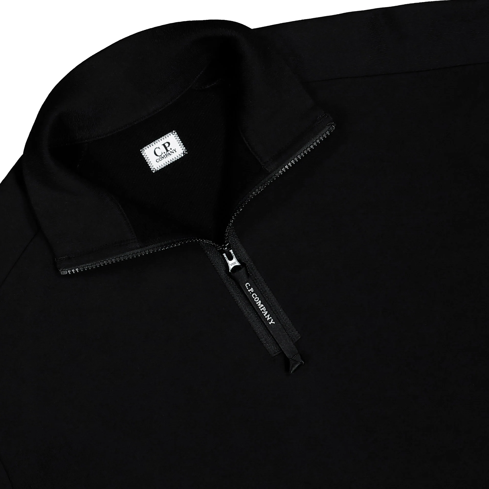 Diagonal Raised Fleece Half Zip Lens Sweatshirt - Image 3