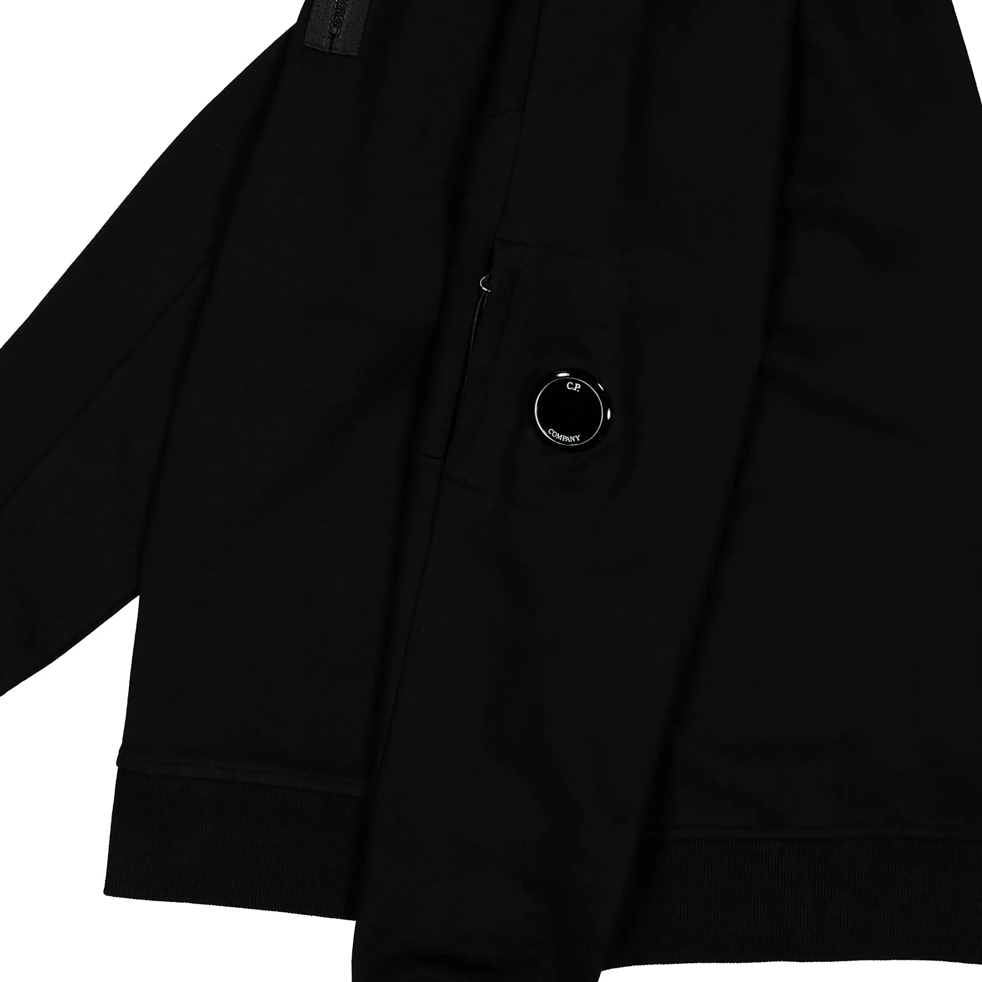 Diagonal Raised Fleece Half Zip Lens Sweatshirt - Image 4