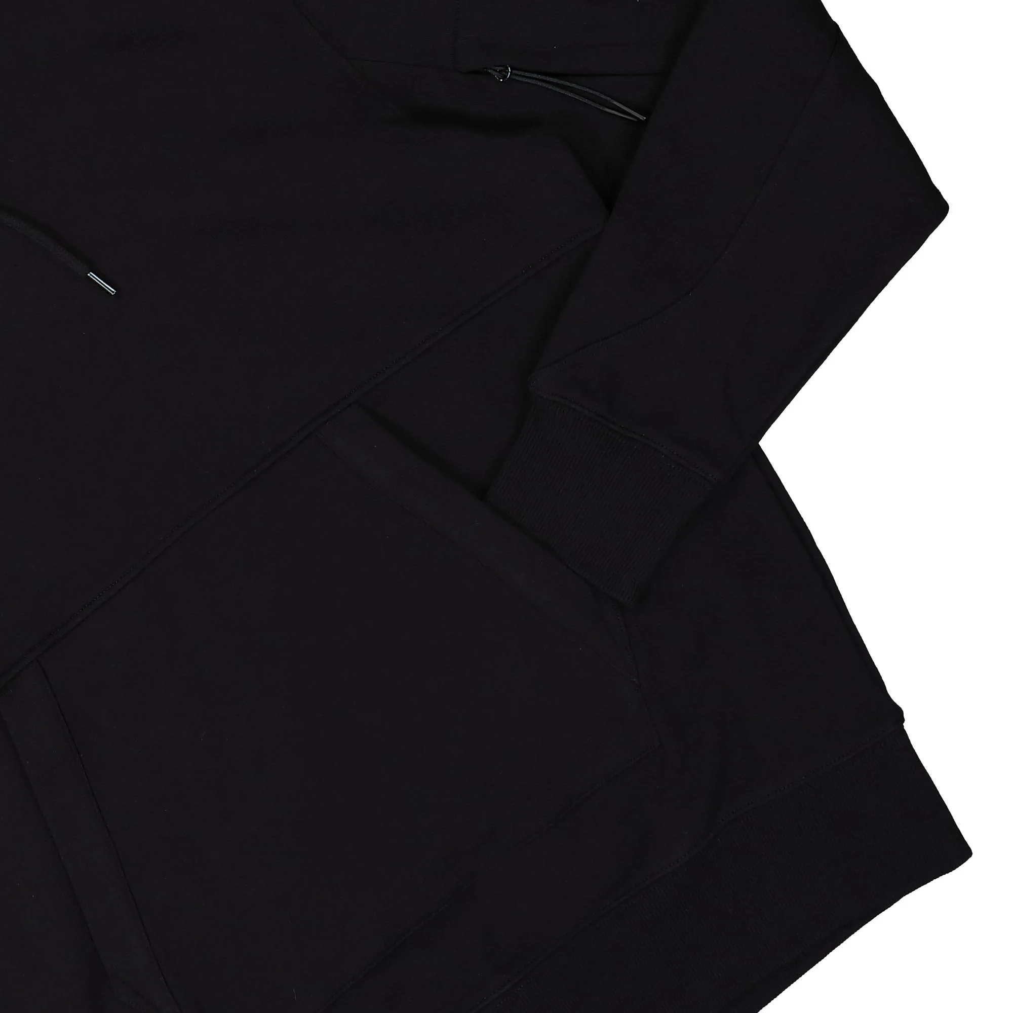 Diagonal Raised Fleece Hooded Sweatshirt - Image 4