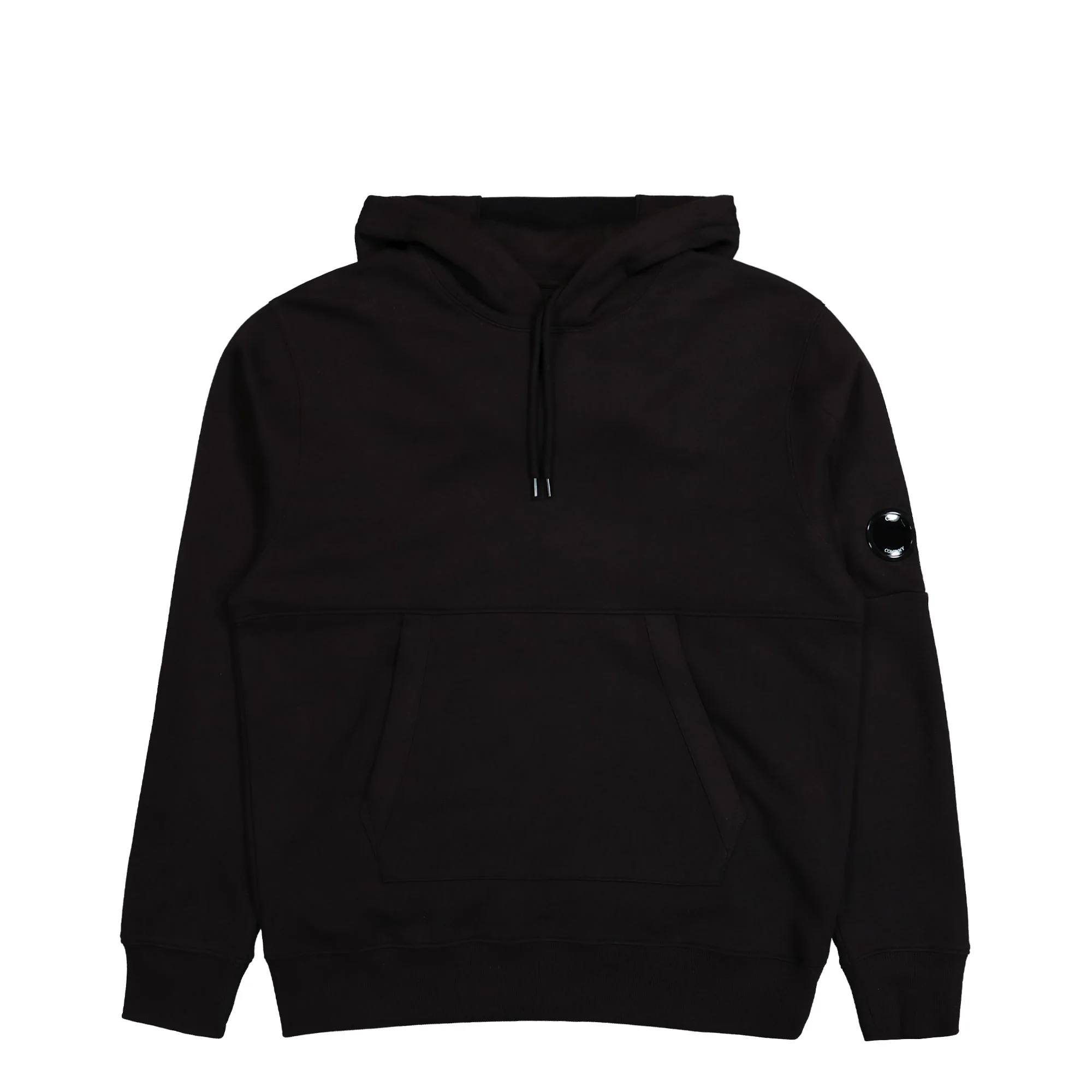 Diagonal Raised Fleece Hooded Sweatshirt