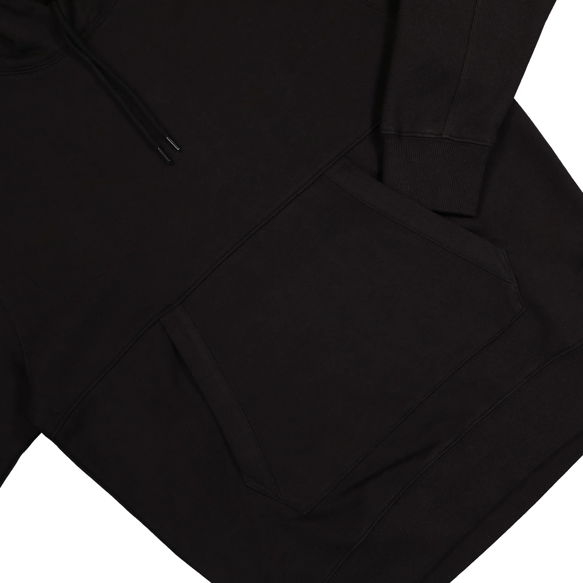 Diagonal Raised Fleece Hooded Sweatshirt - Image 6