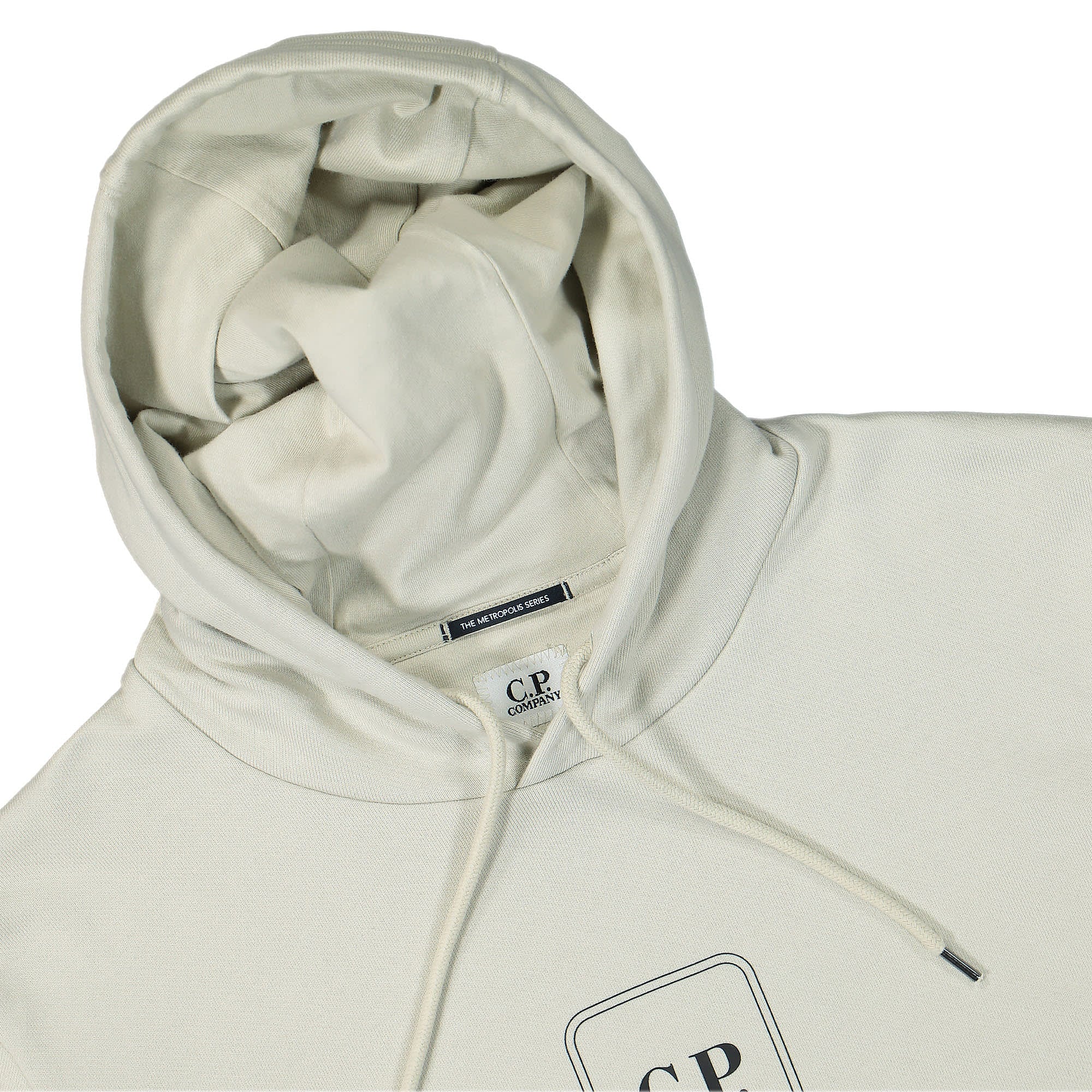 Diagonal Raised Fleece Hoodie - Image 2