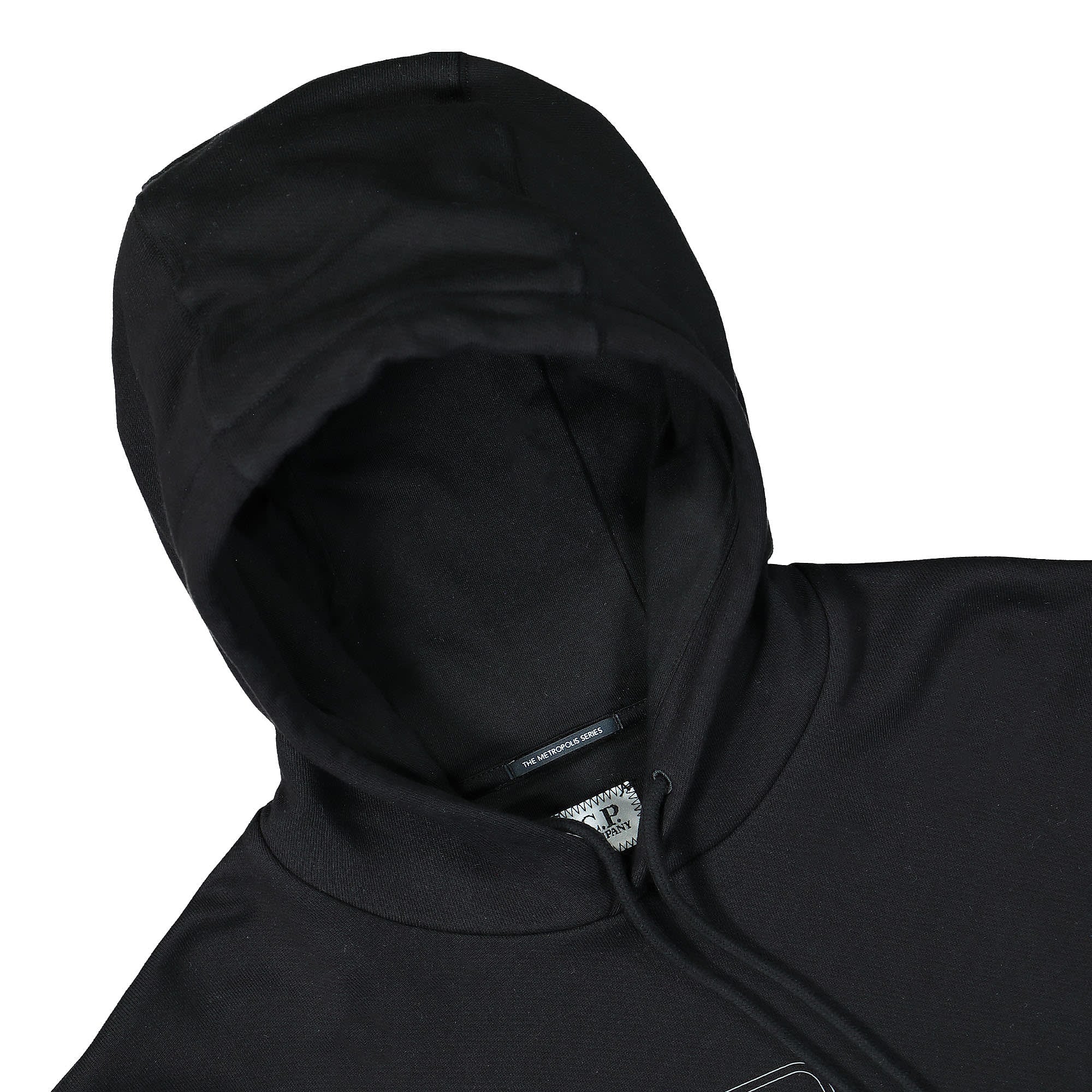 Diagonal Raised Fleece Hoodie - Image 2
