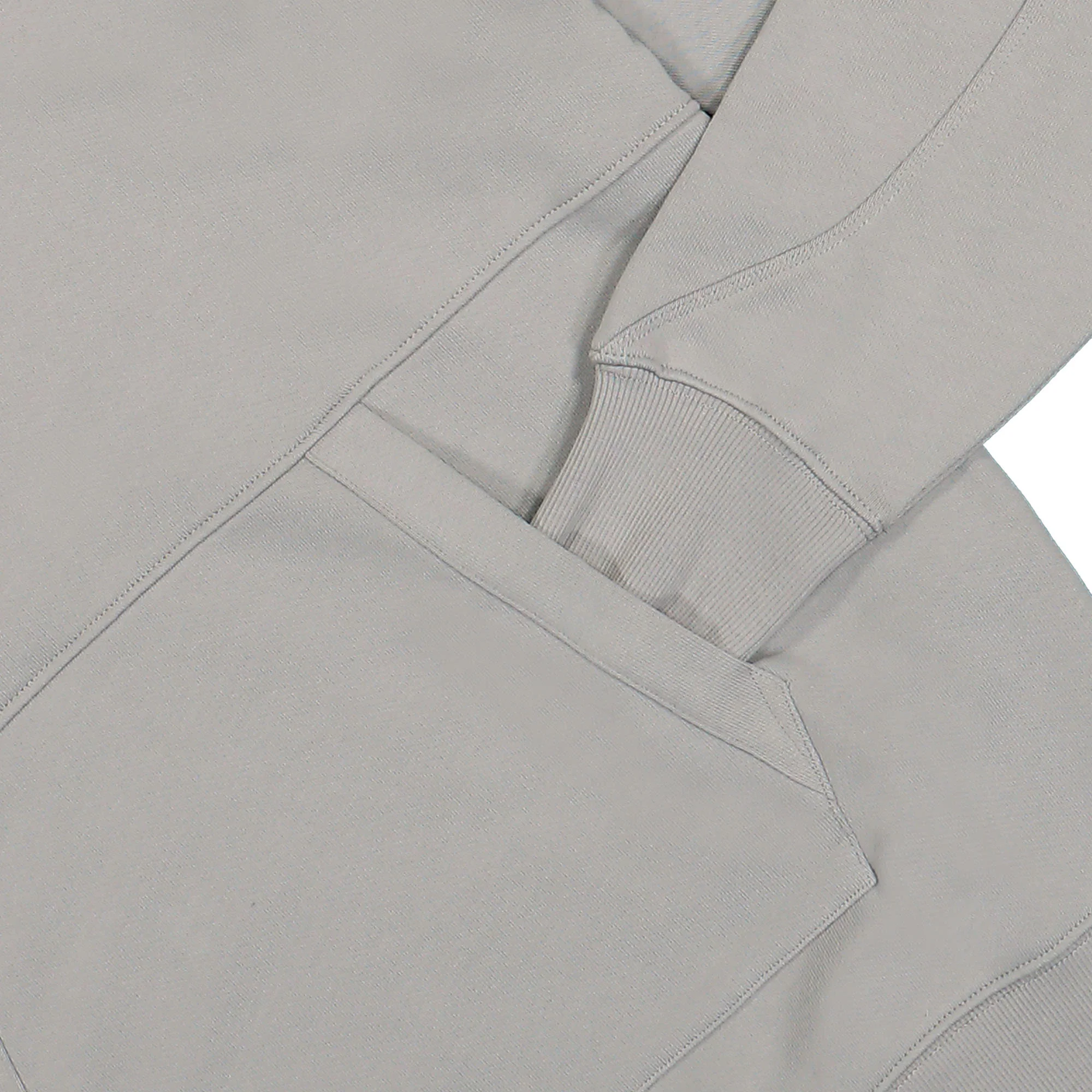 Diagonal Raised Fleece Hoodie - Image 4