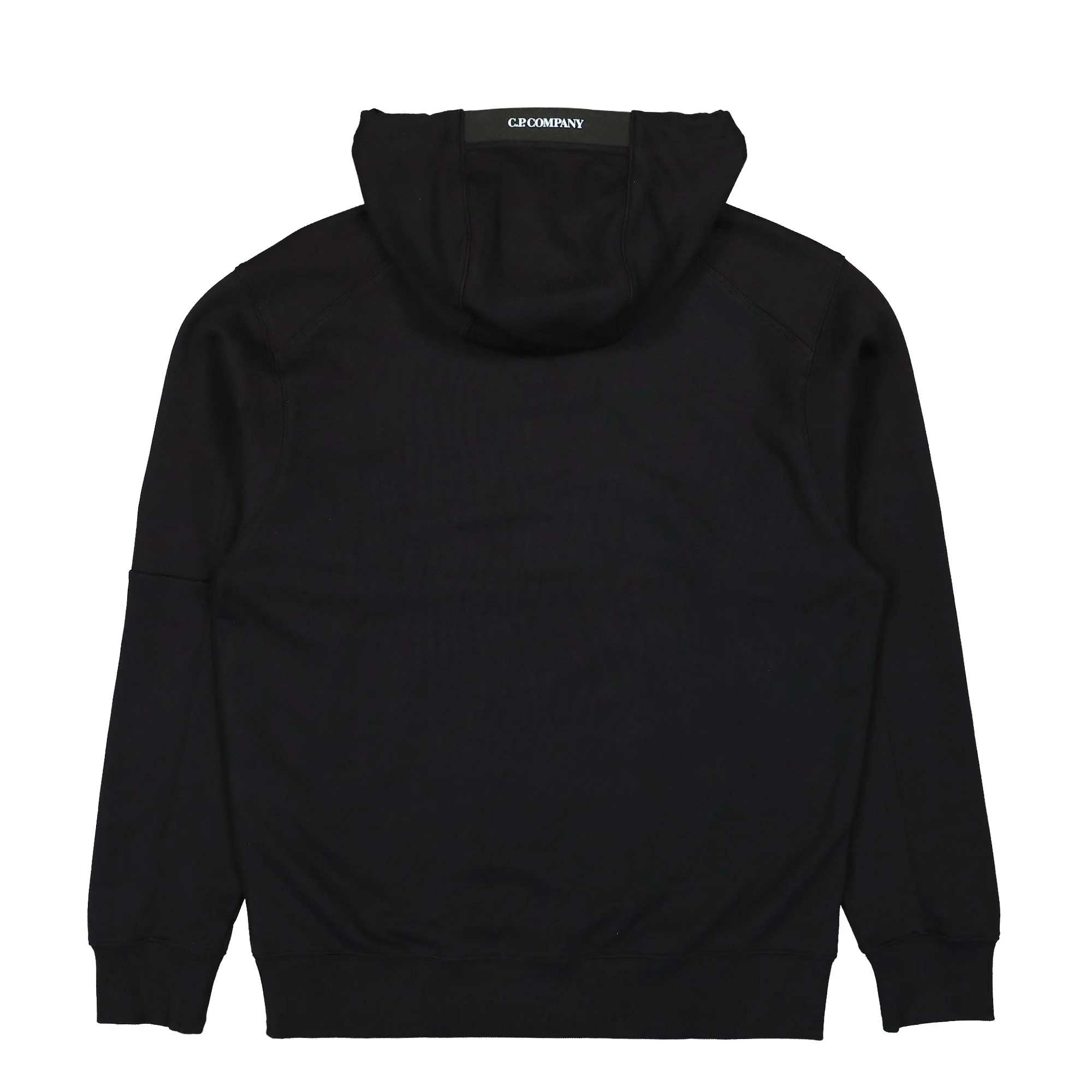 Diagonal Raised Fleece Lens Hooded Sweatshirt - Image 2
