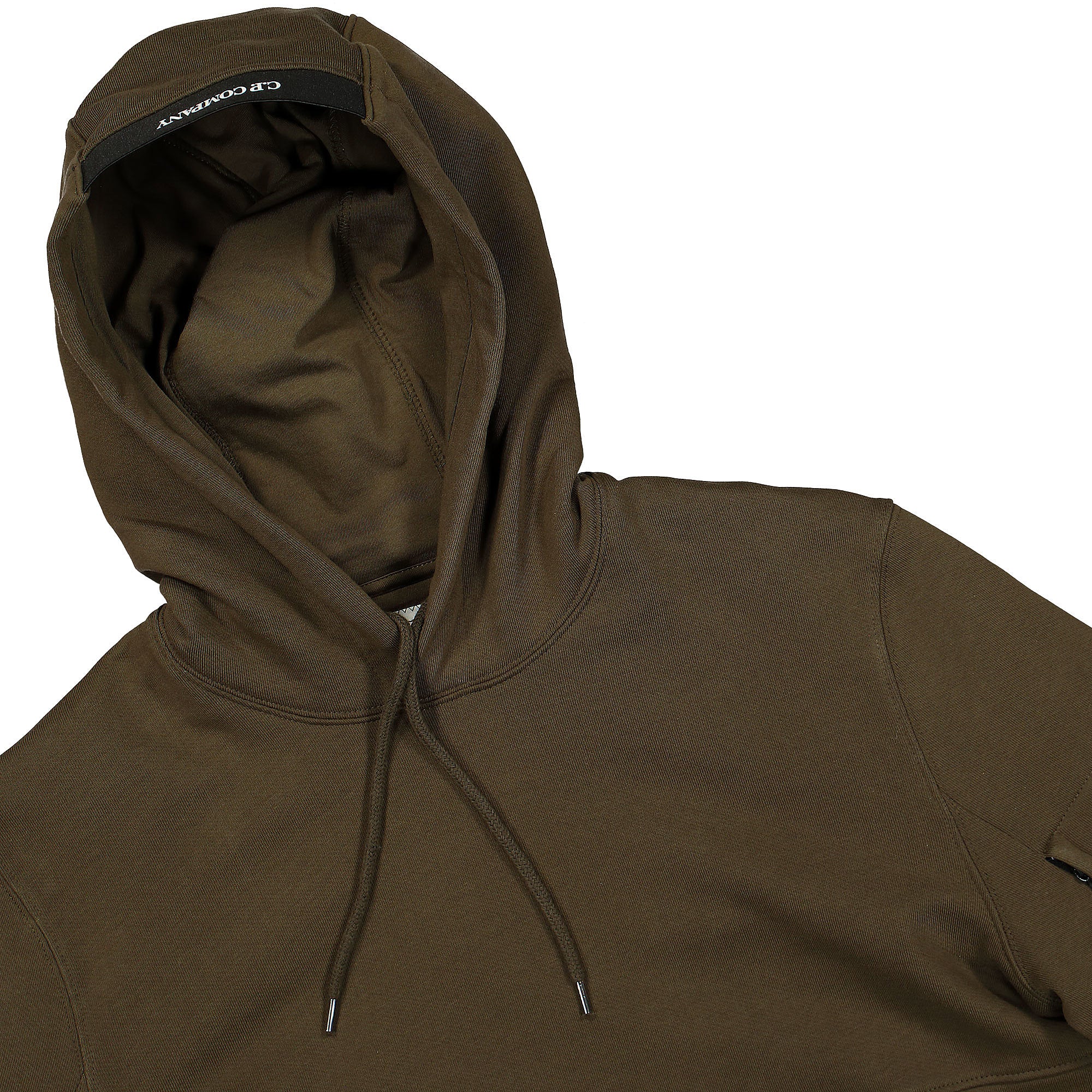 Diagonal Raised Fleece Pullover Hoodie - Image 3