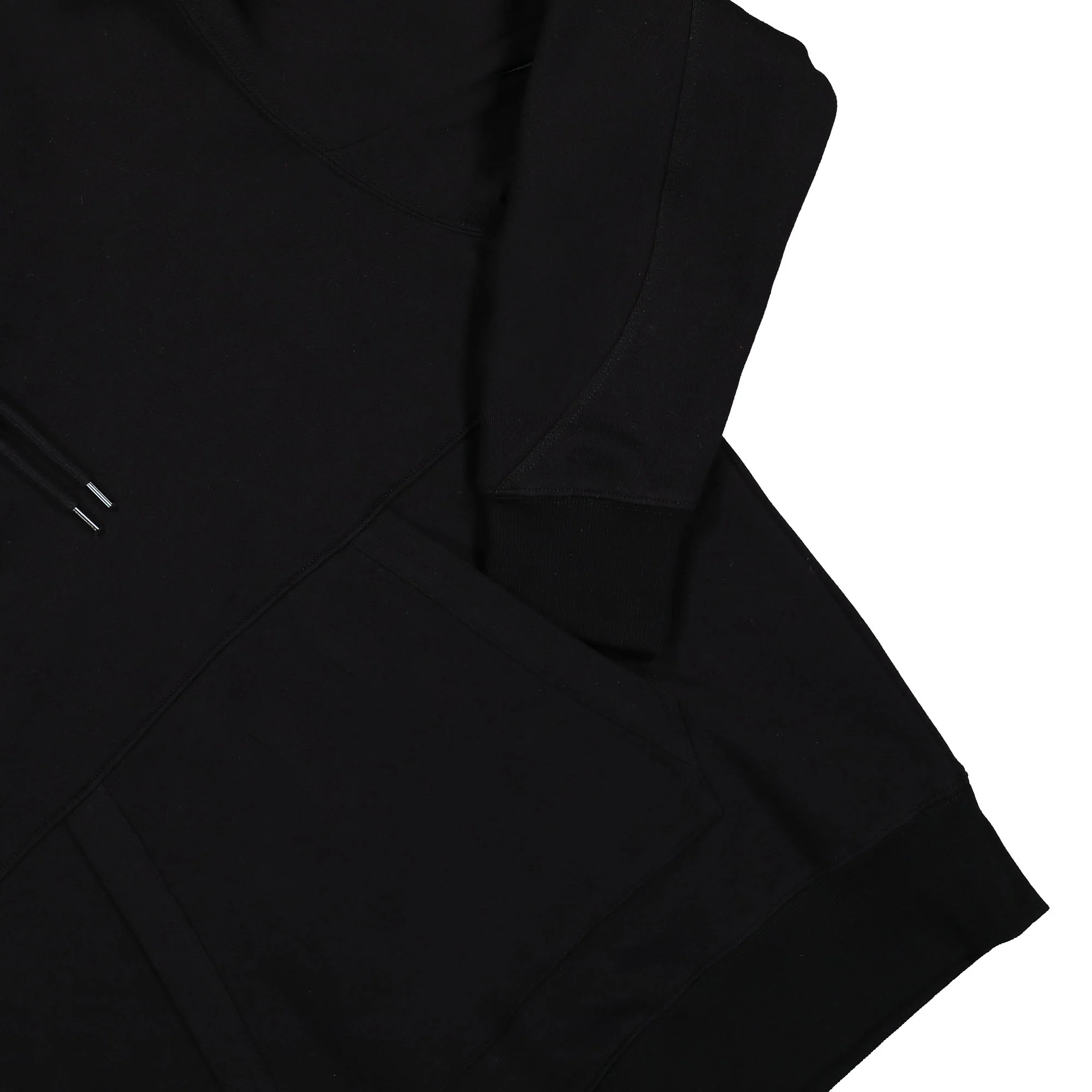 Diagonal Raised Fleece Pullover Hoodie - Image 4