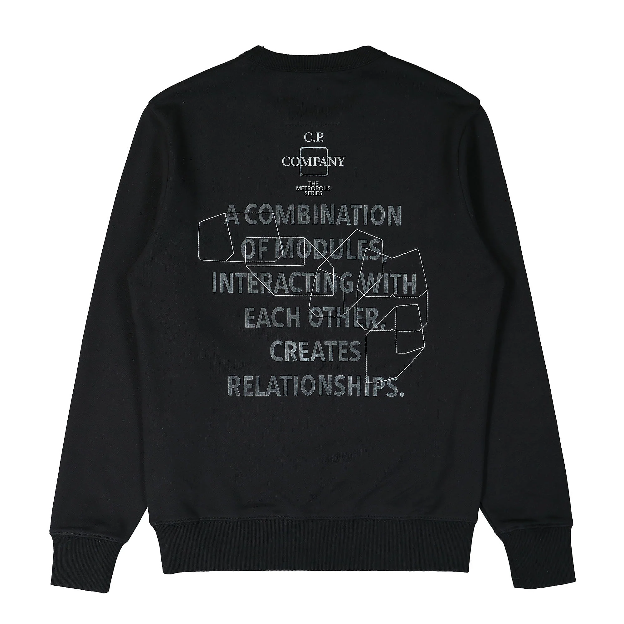 Diagonal Raised Fleece Sweatshirt - Image 3