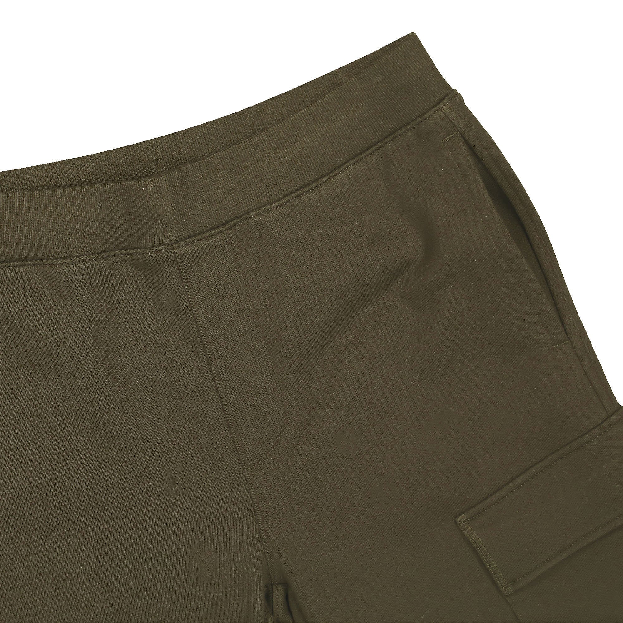 Diagonal Raised Fleece Track Pants - Image 4