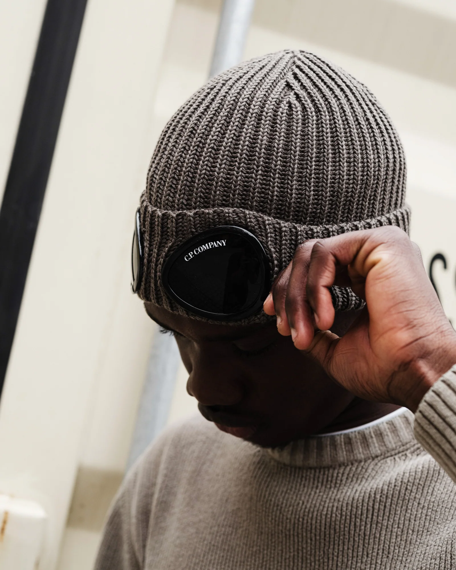 Extrafine Merino Wool Goggle Beanie - Image 3