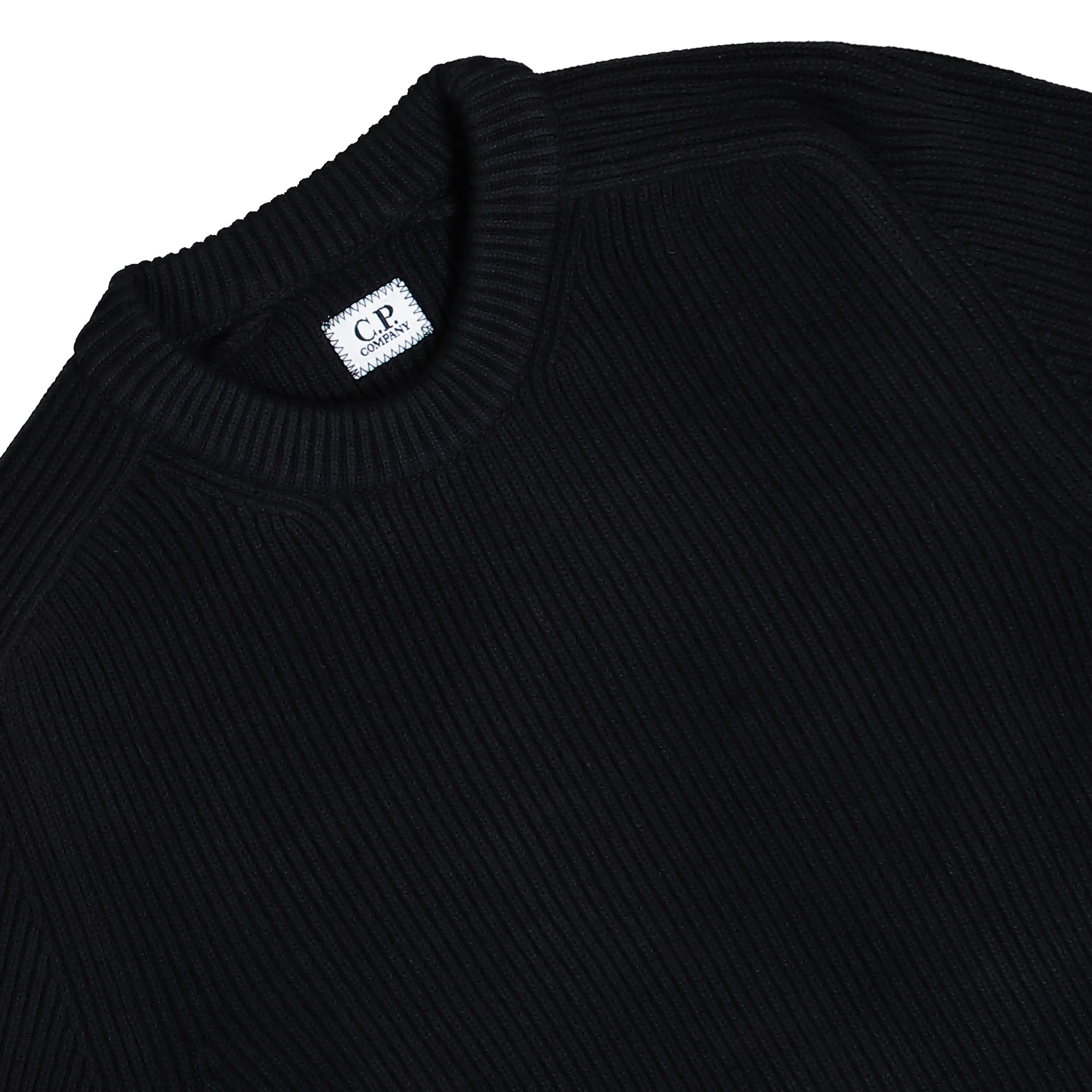 Full Rib Crewneck Lens Sweater - Image 3
