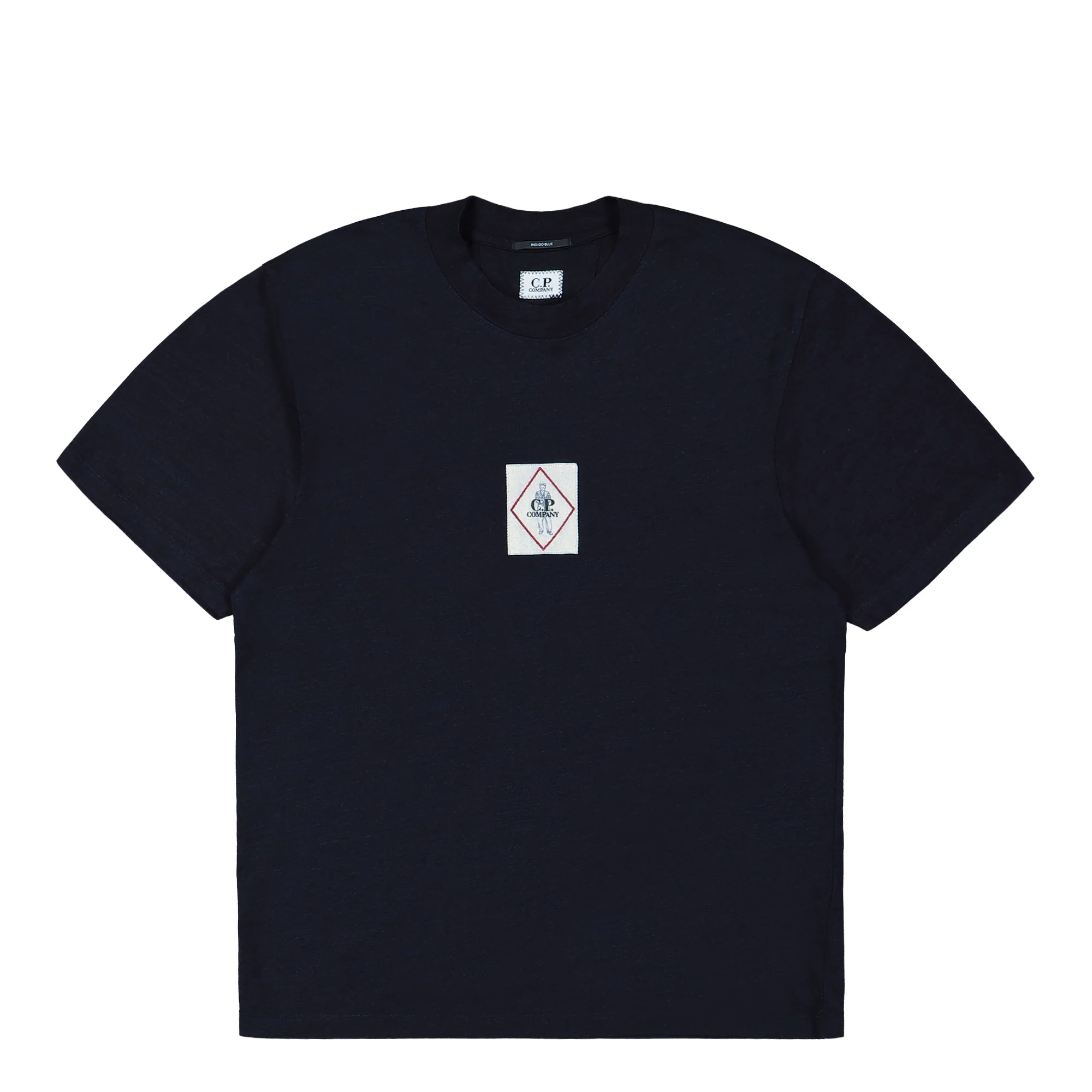 Indigo Jersey Logo T-Shirt