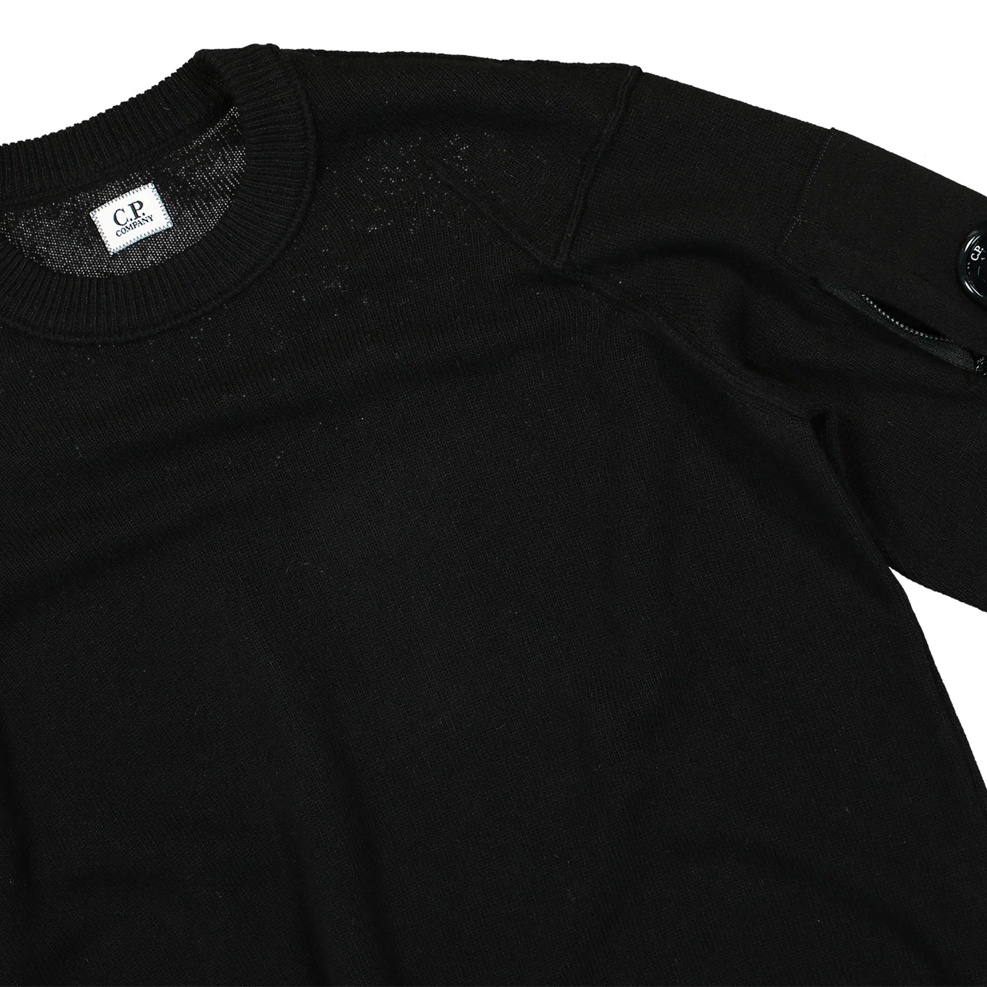Lambswool GRS Crew Neck Knit Sweater - Image 3