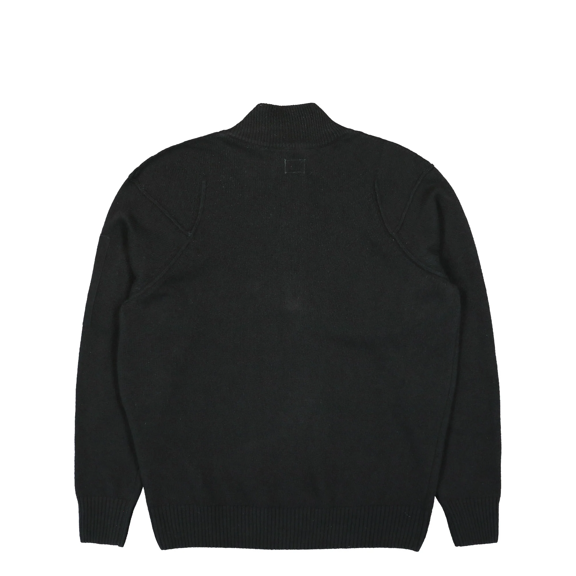 Lambswool GRS Half Zipped Knit Sweater - Image 2