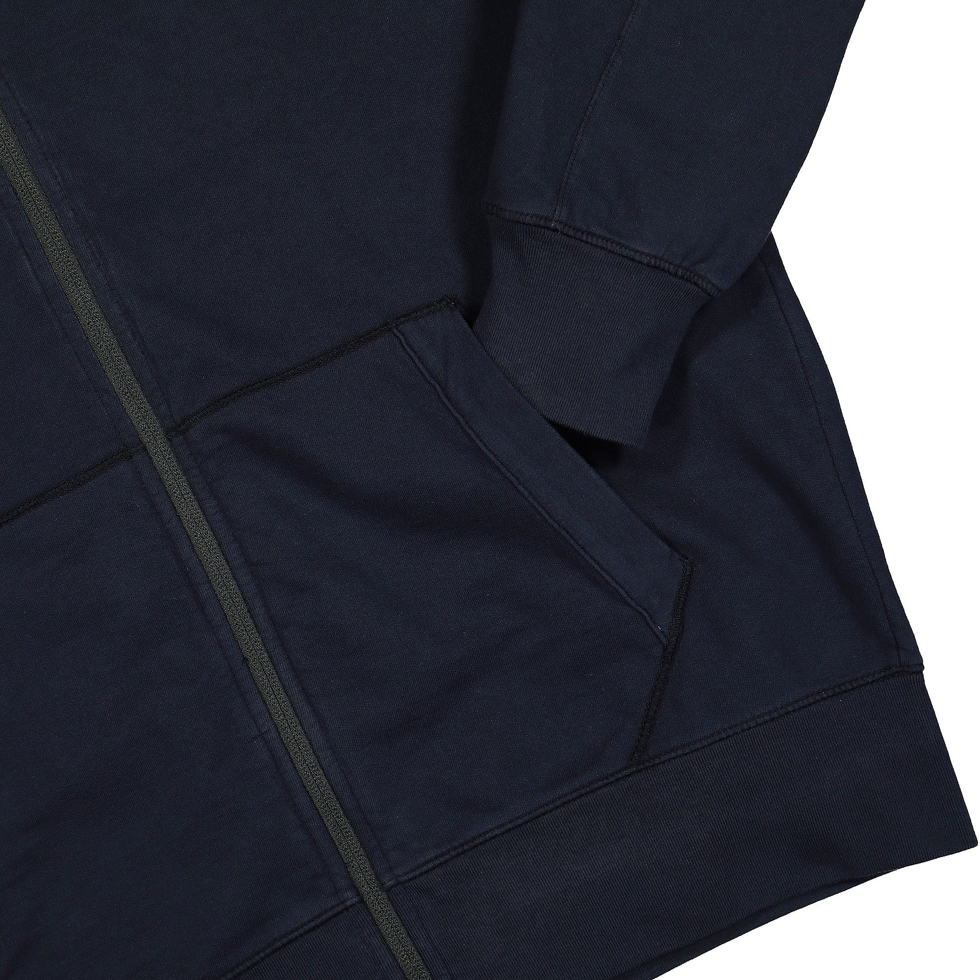 Light Fleece Zipped Hoodie - Image 4