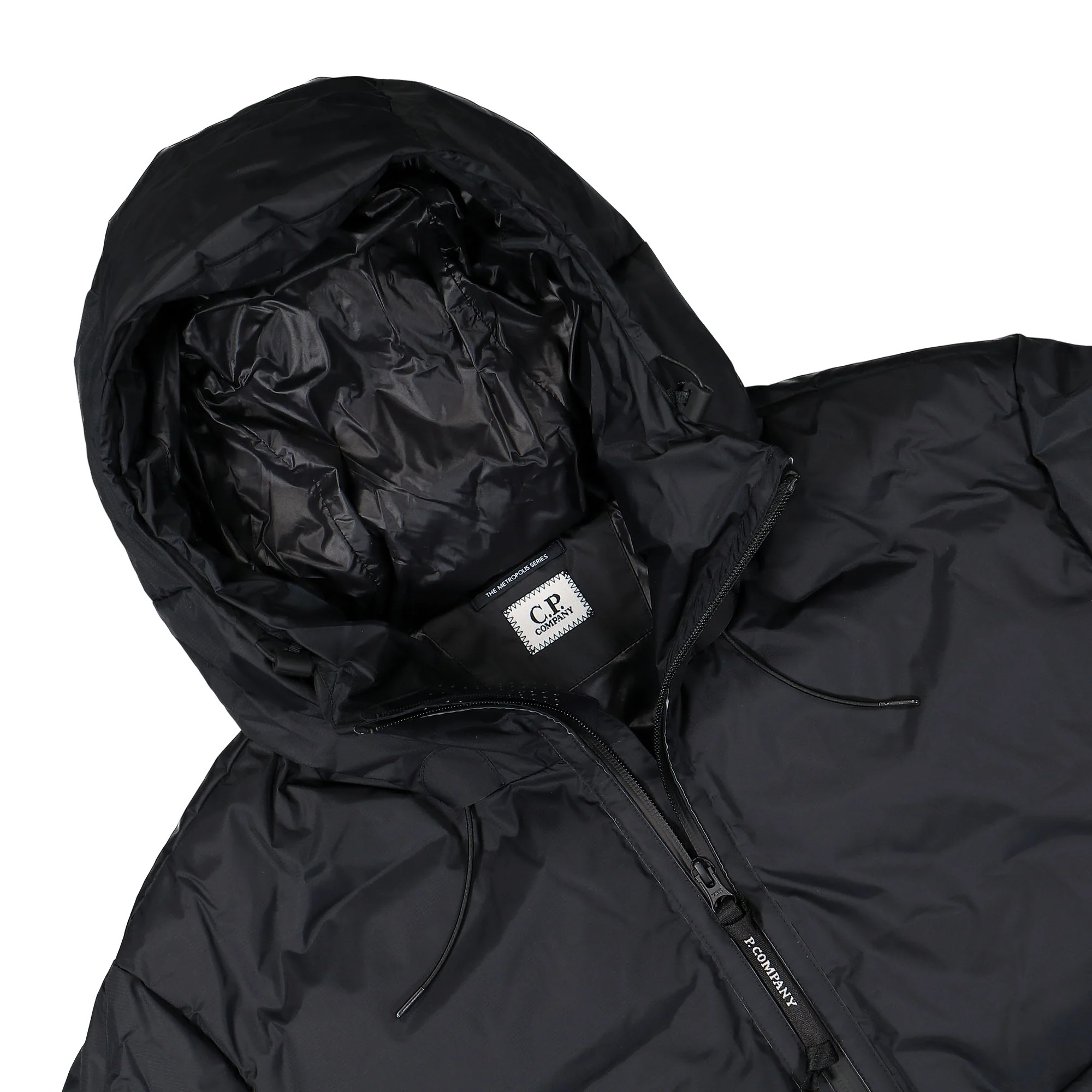 Metropolis Series Baffled Hooded Down Jacket - Image 3