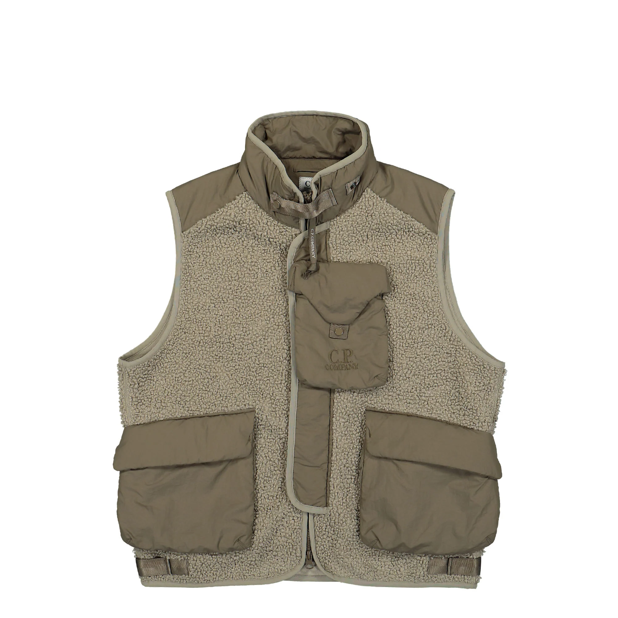 Outerwear Vest In Polar Shell