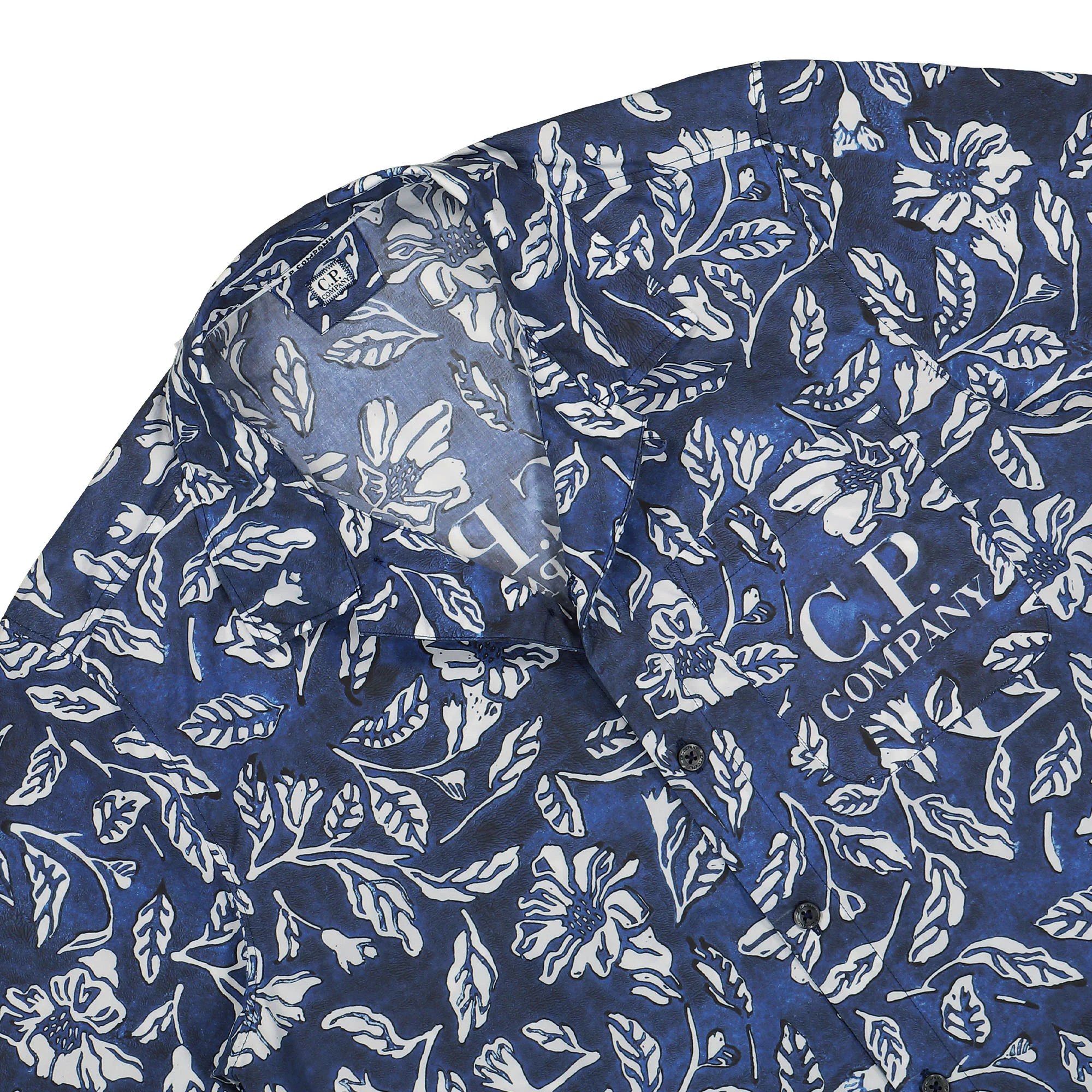 Popeline All-Over Flower Stamp Shirt - Image 3