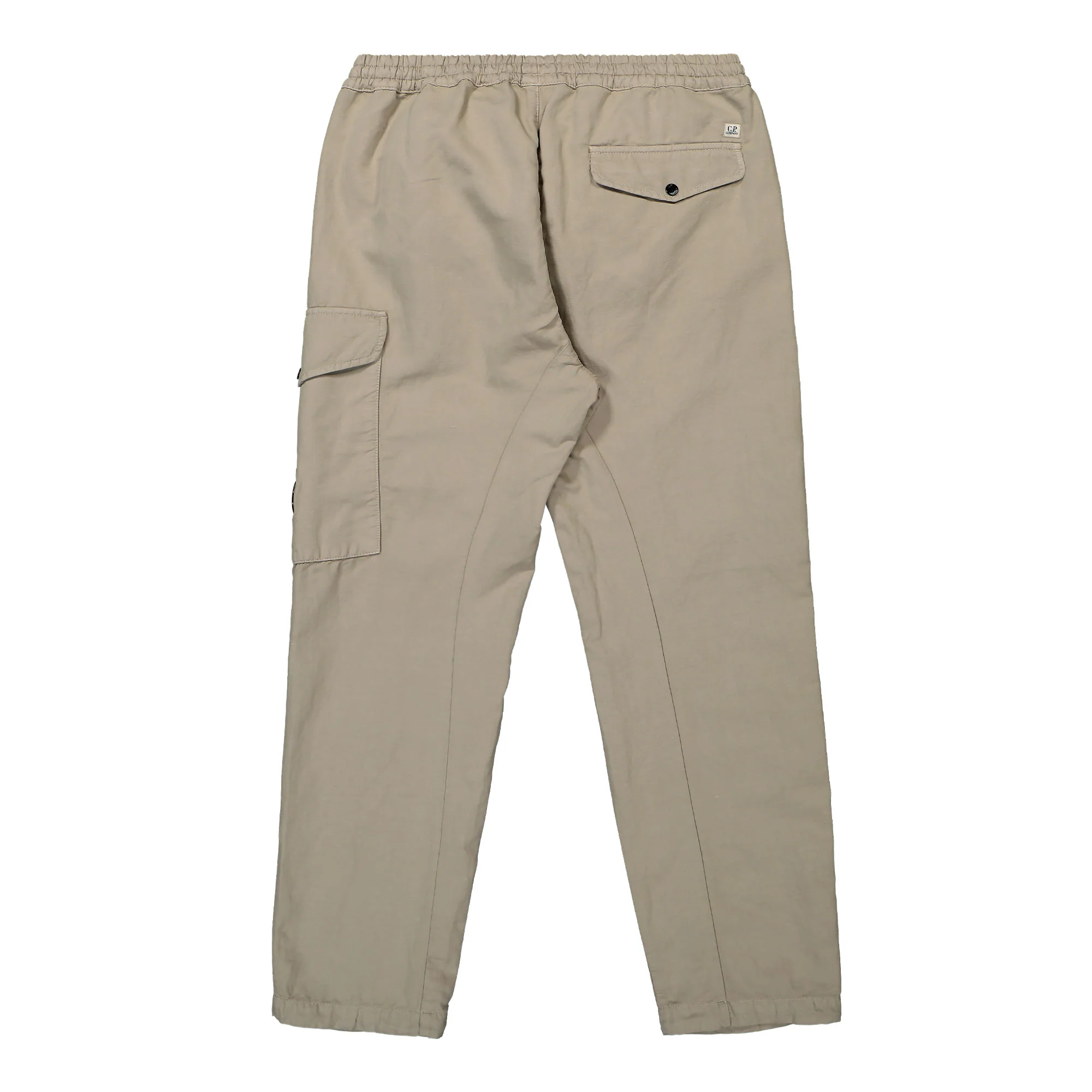 Regular Fit Cotton/Linen Pants - Image 2
