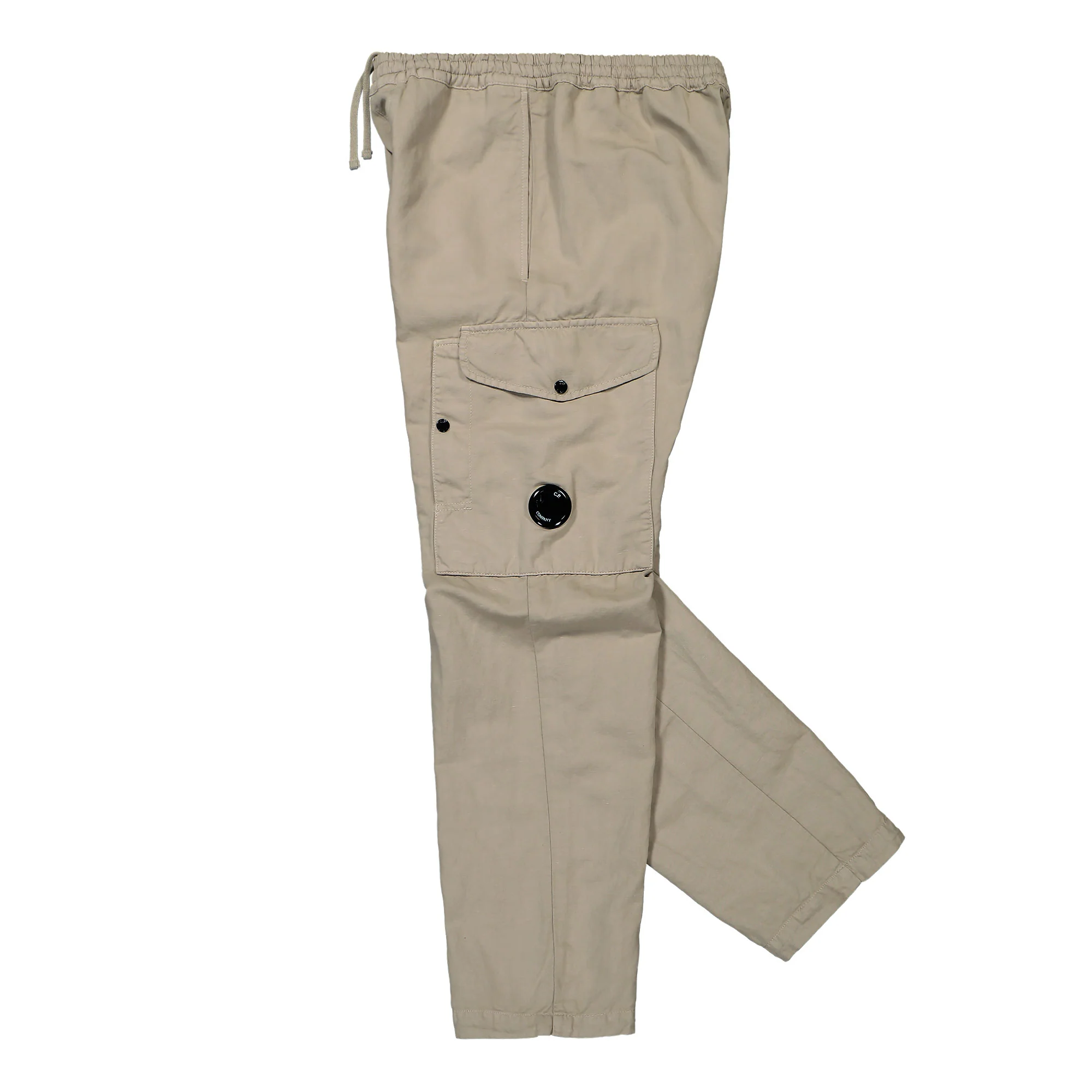 Regular Fit Cotton/Linen Pants - Image 3