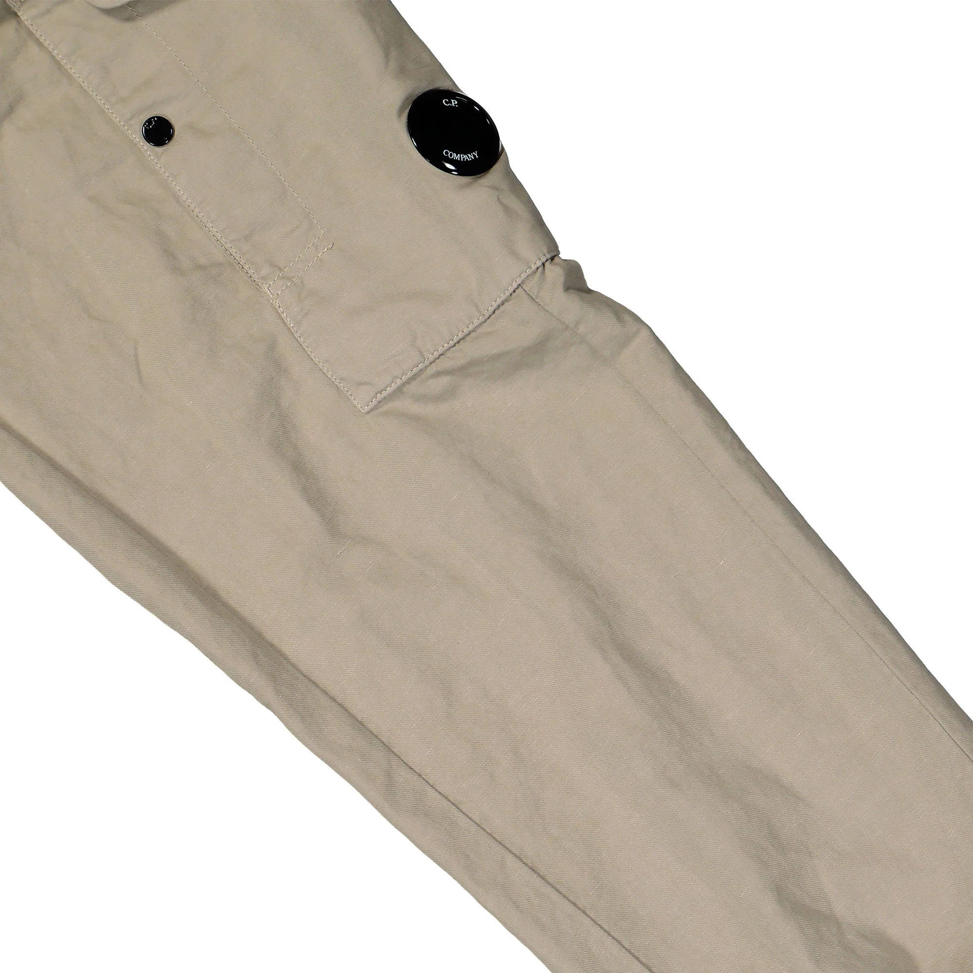 Regular Fit Cotton/Linen Pants - Image 7