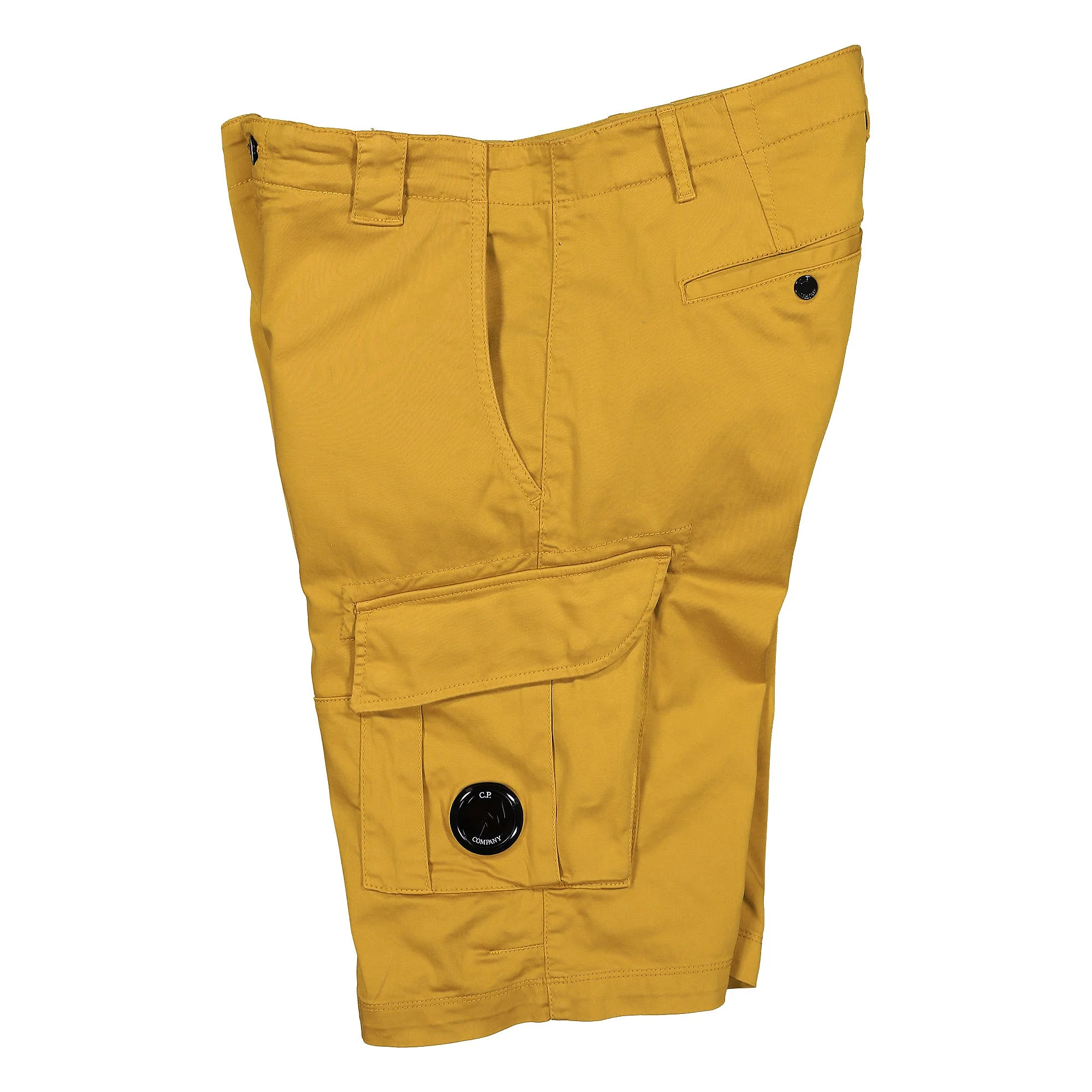 Stretch Sateen Cargo Shorts - Image 3