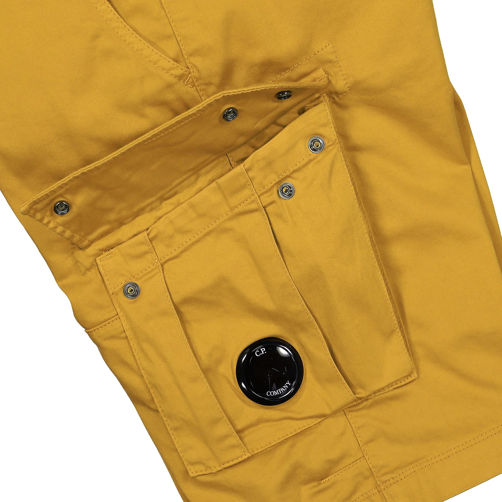 Stretch Sateen Cargo Shorts - Image 4