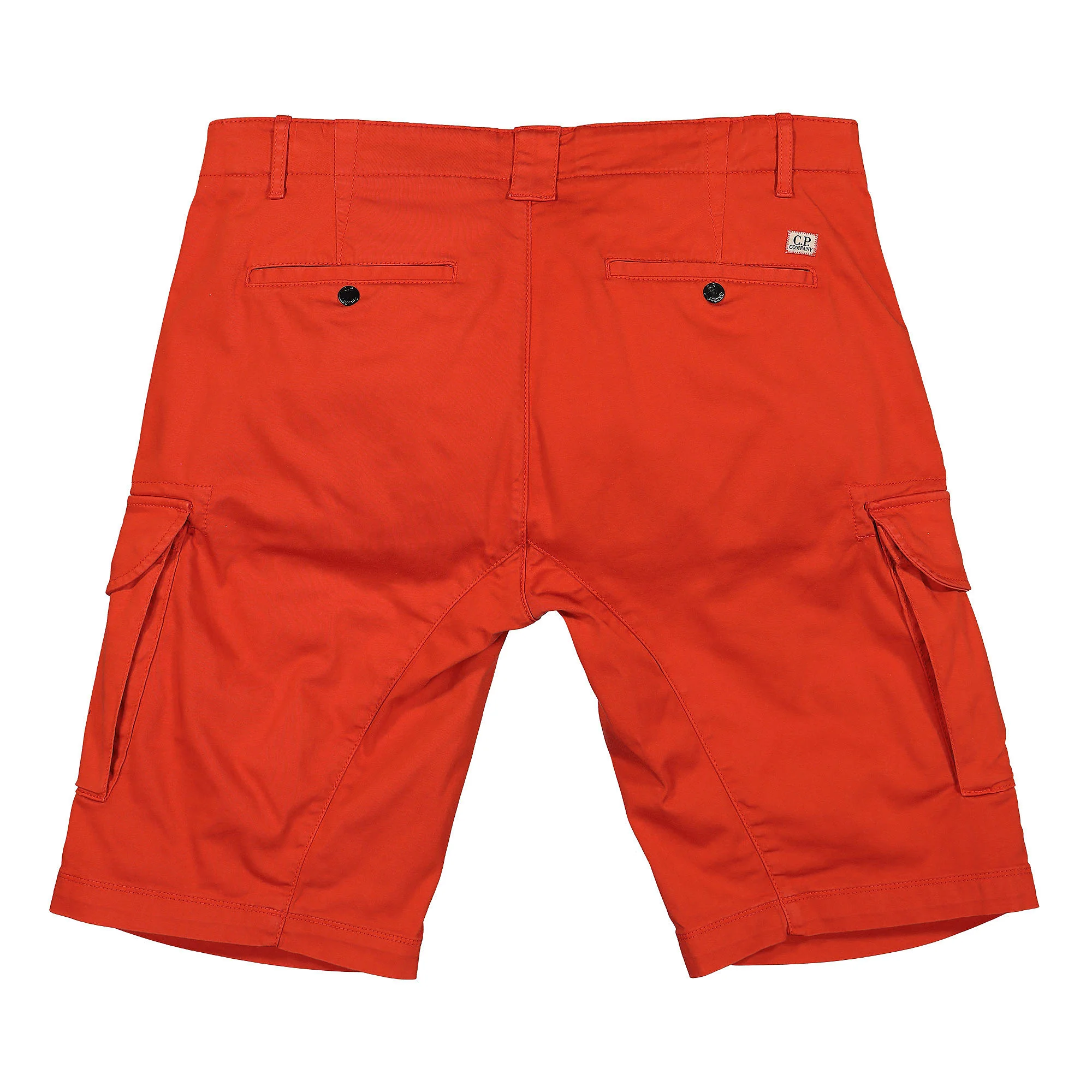 Stretch Sateen Cargo Shorts - Image 2