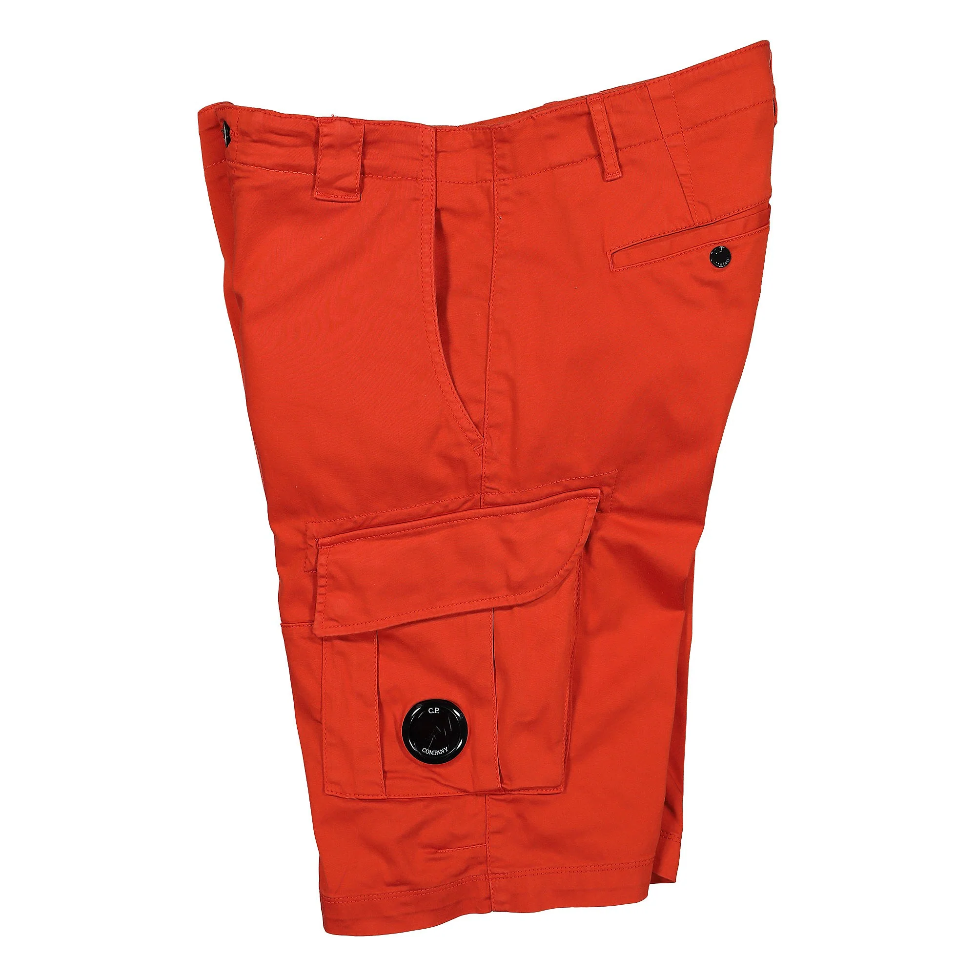 Stretch Sateen Cargo Shorts - Image 3