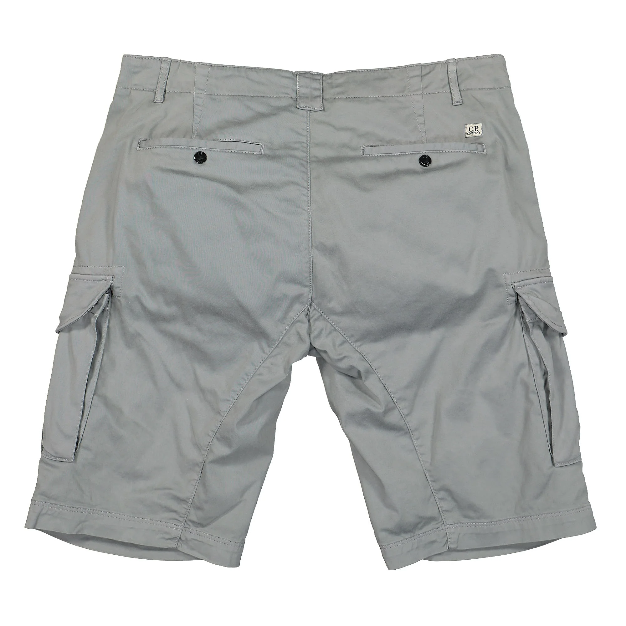 Stretch Sateen Cargo Shorts - Image 2