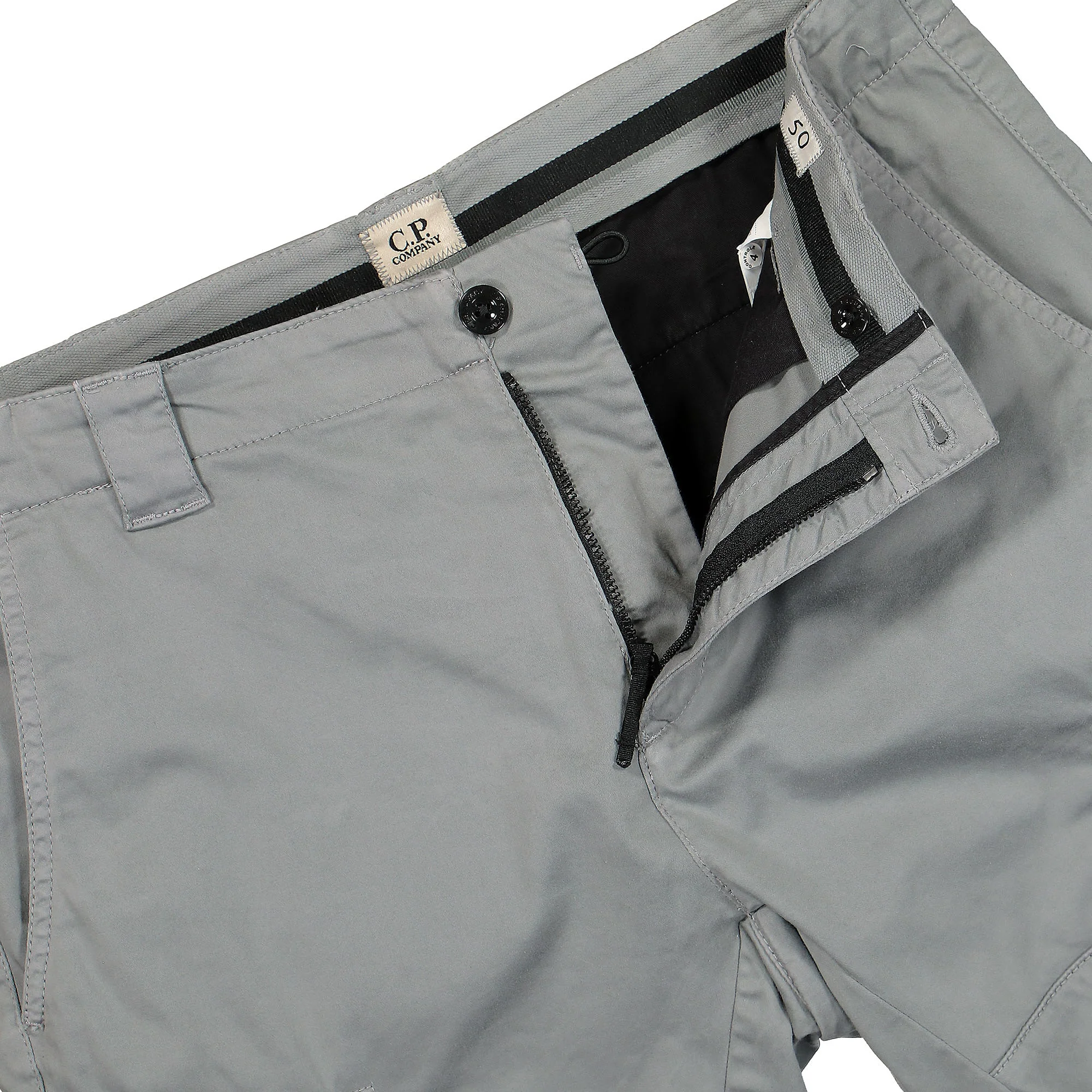 Stretch Sateen Cargo Shorts - Image 4