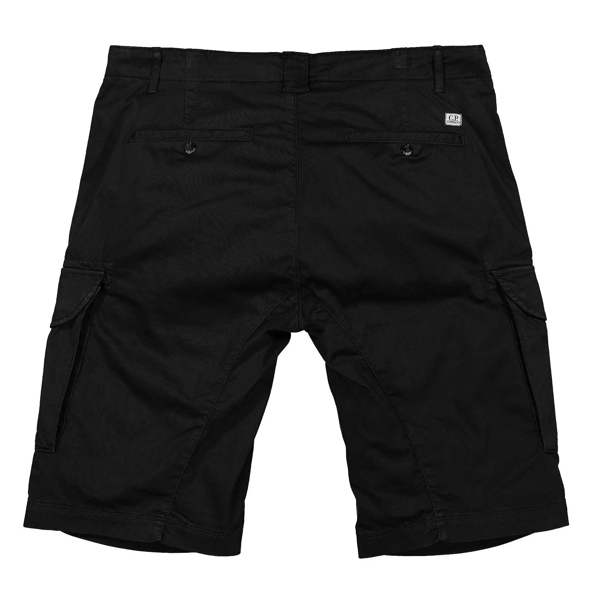 Stretch Sateen Cargo Shorts - Image 2