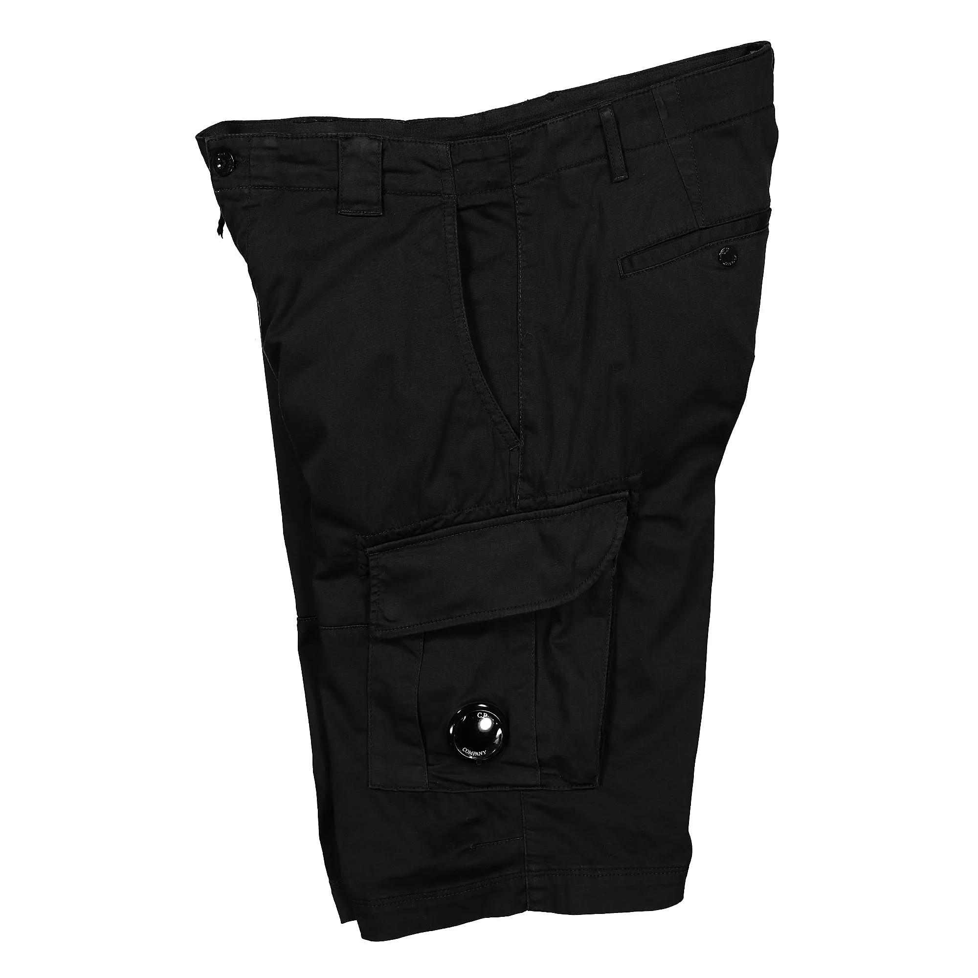 Stretch Sateen Cargo Shorts - Image 3