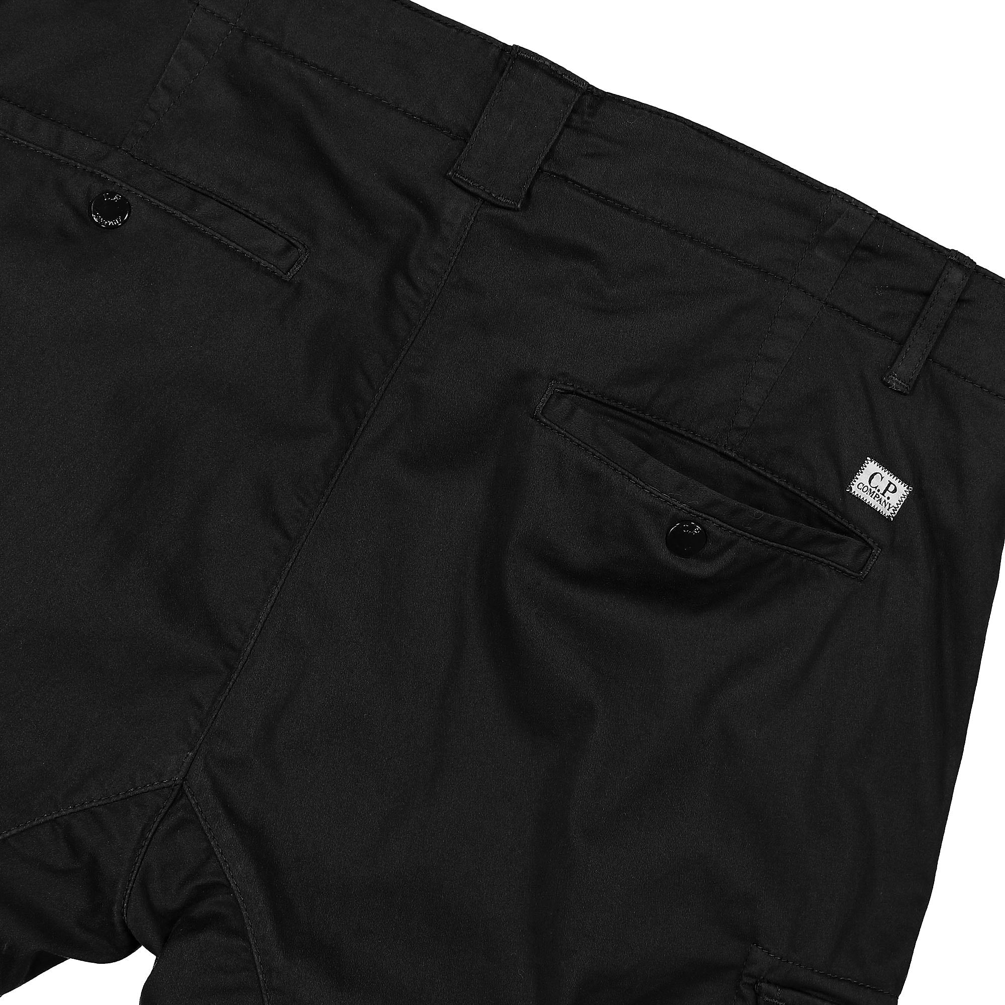 Stretch Sateen Cargo Shorts - Image 4