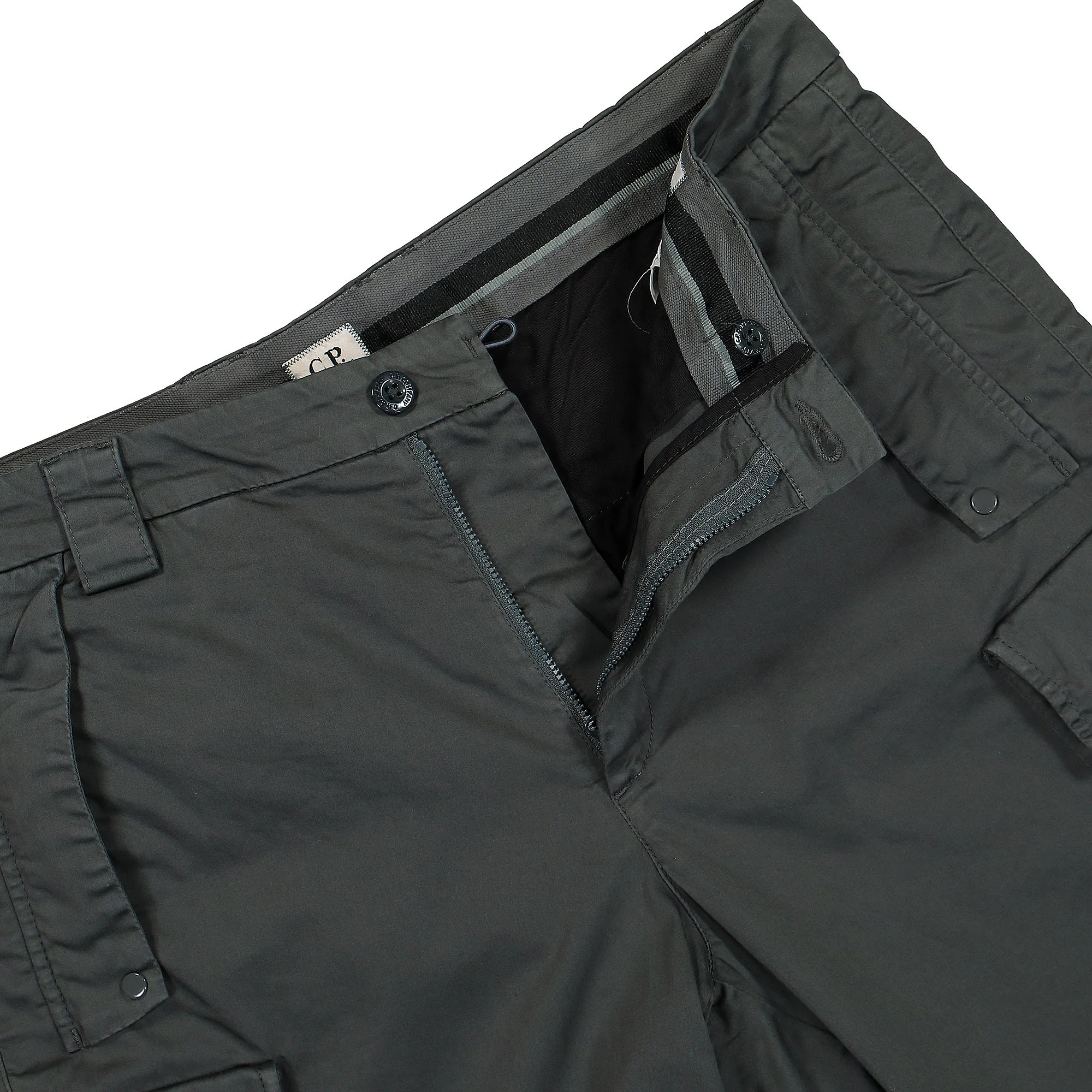Stretch Sateen Cargo Shorts - Image 4