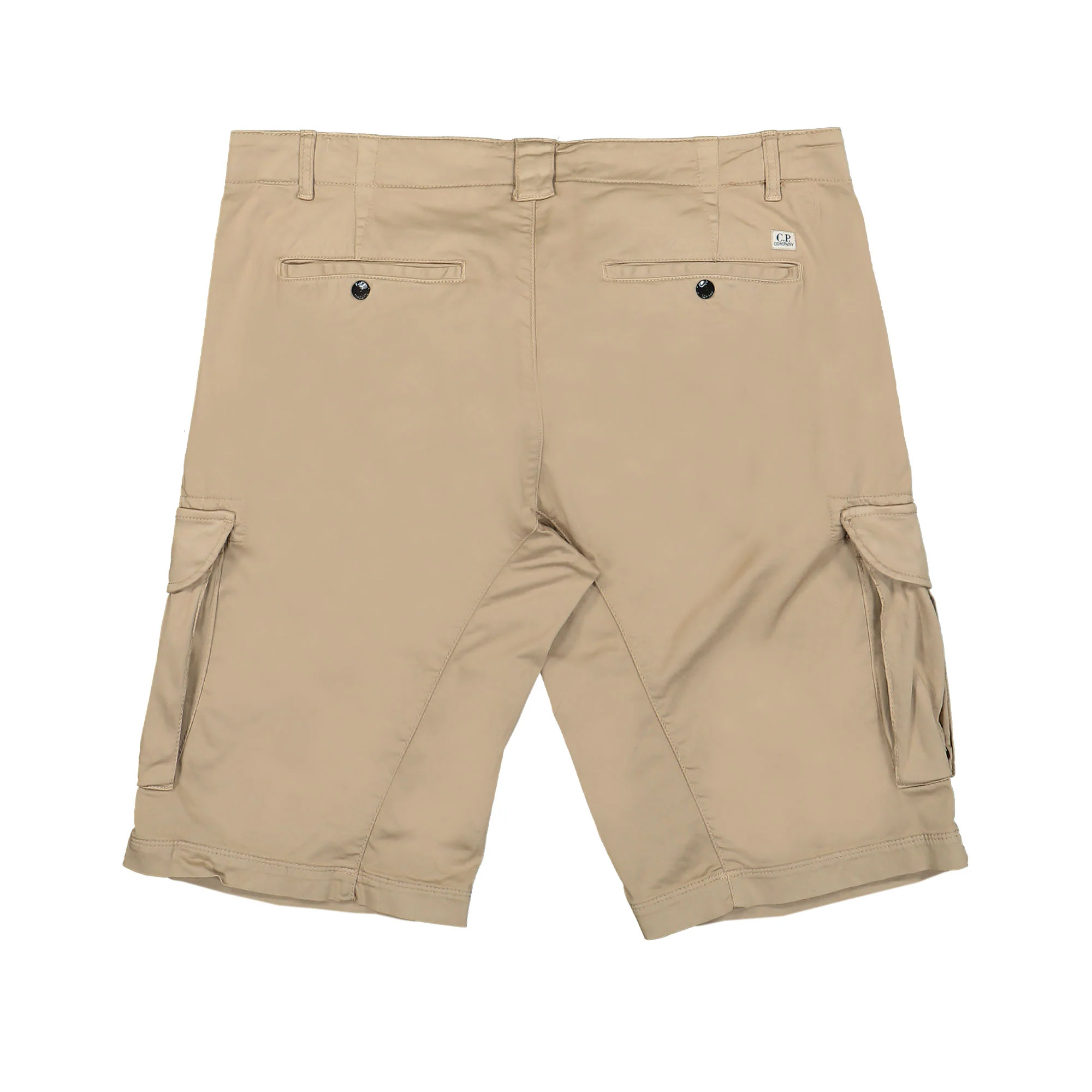 Stretch Sateen Cargo Shorts - Image 2