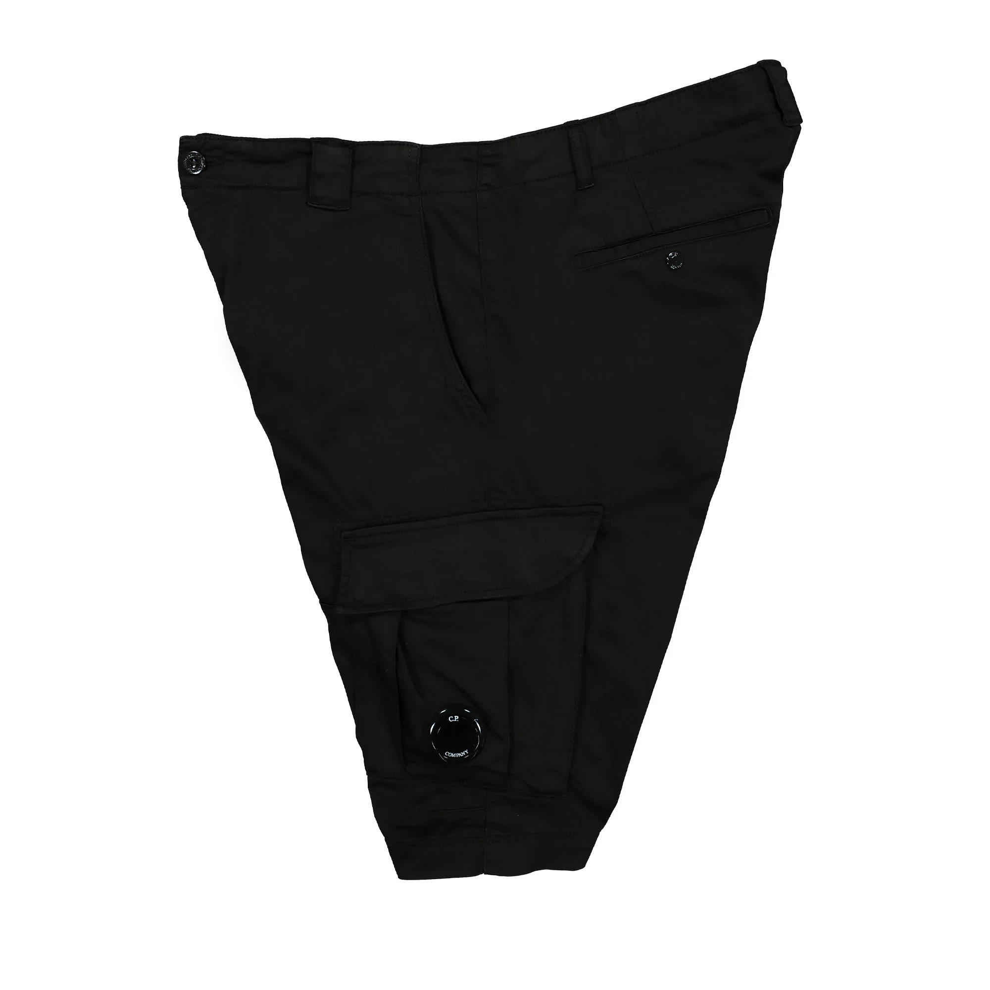 Stretch Sateen Cargo Shorts - Image 3