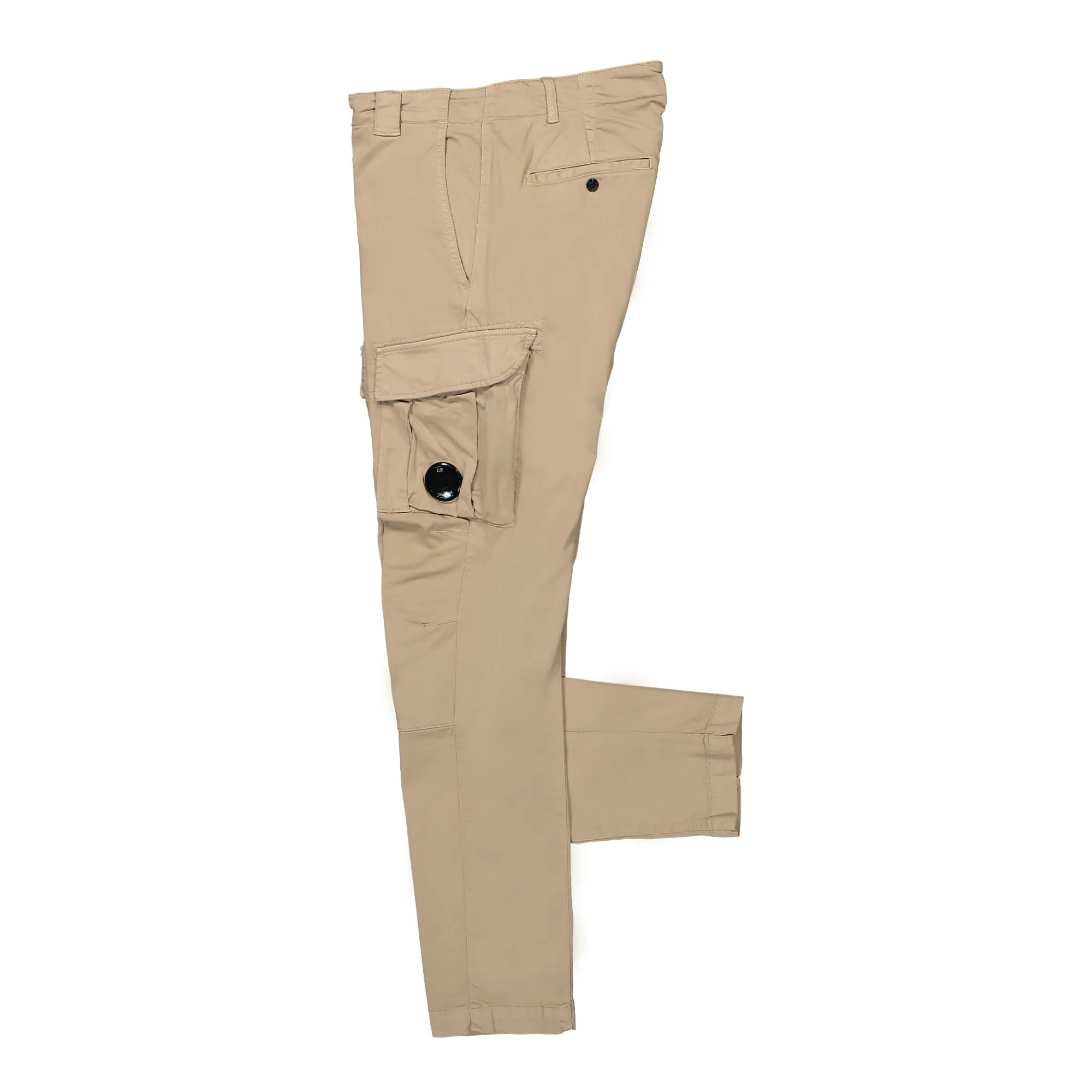 Stretch Sateen Lens Cargo Pants - Image 3