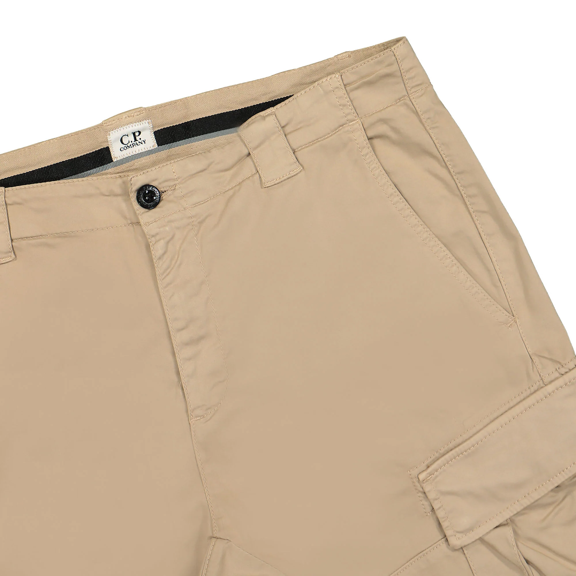 Stretch Sateen Lens Cargo Pants - Image 4
