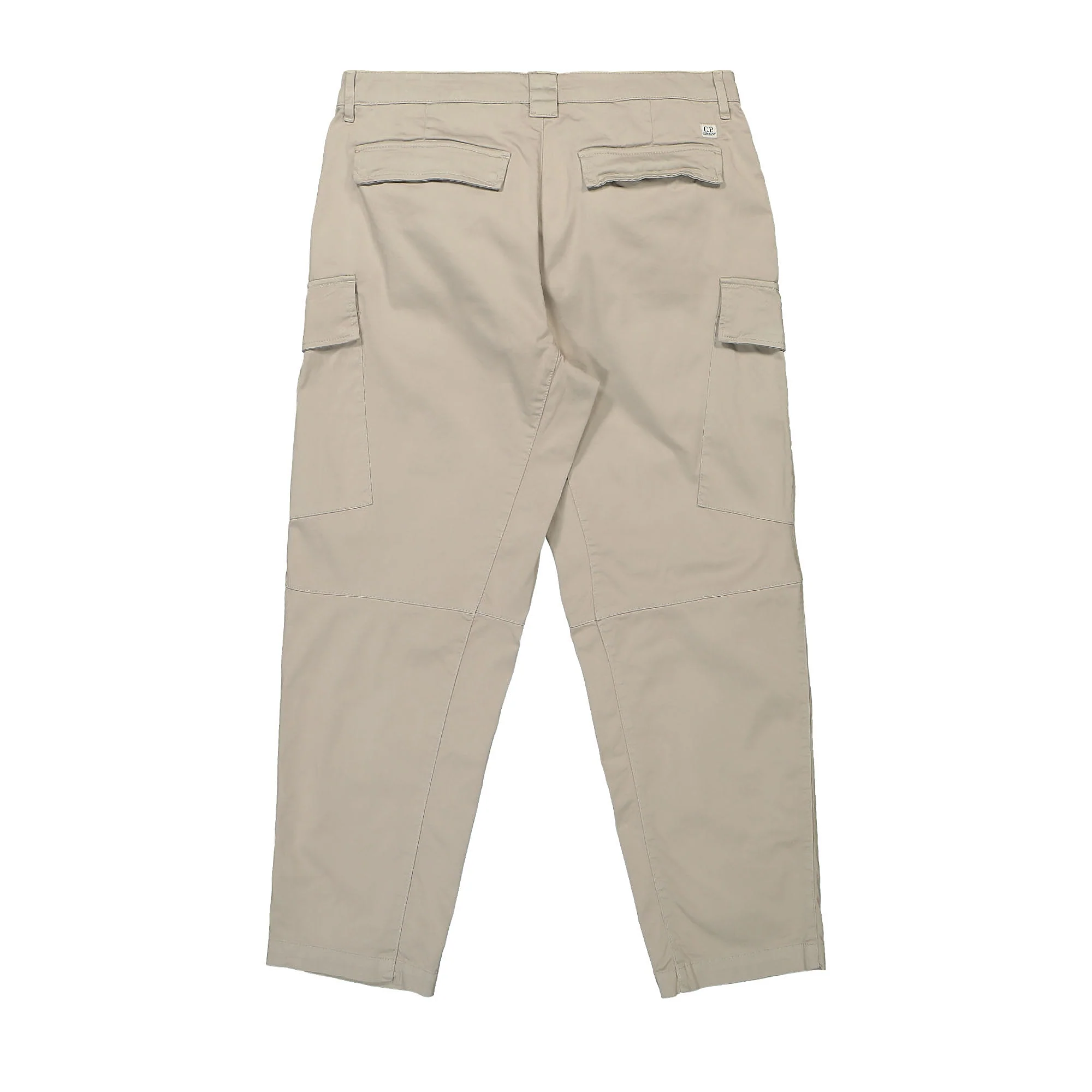 Stretch Sateen Loose Cargo Pants - Image 2