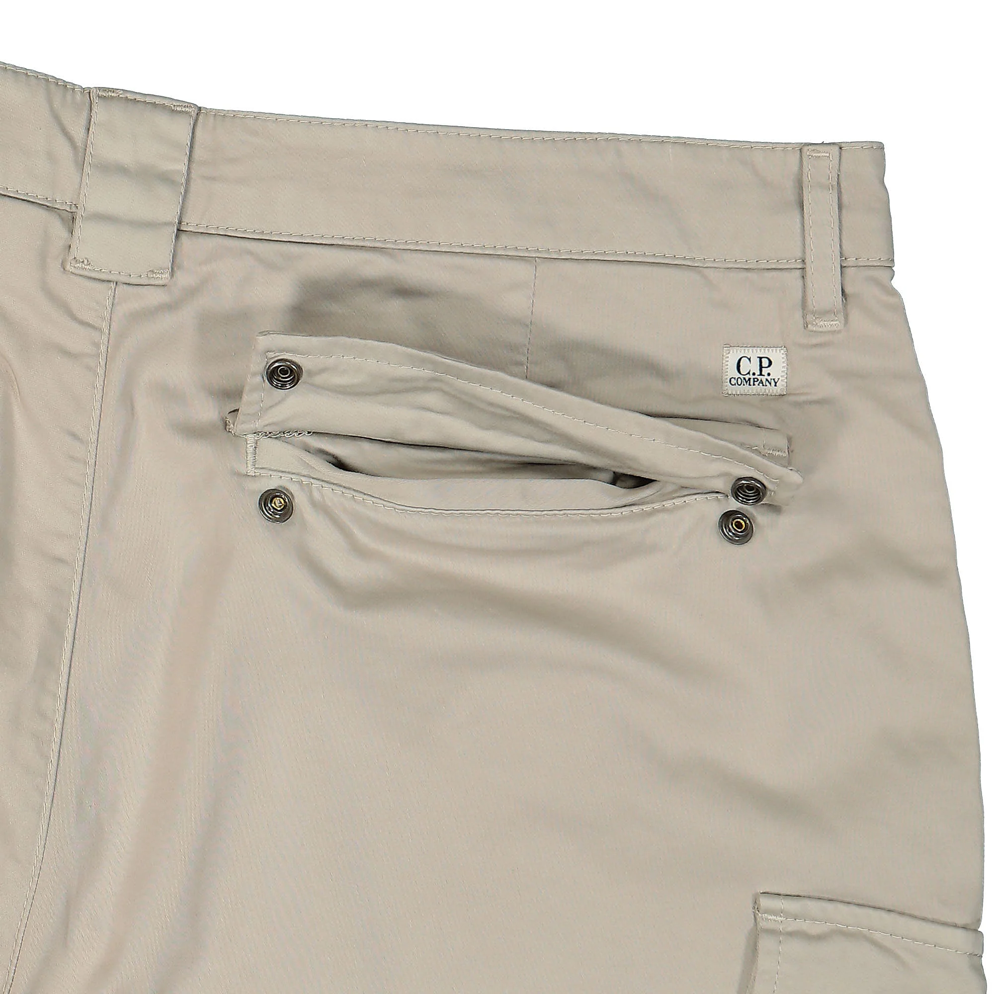 Stretch Sateen Loose Cargo Pants - Image 5
