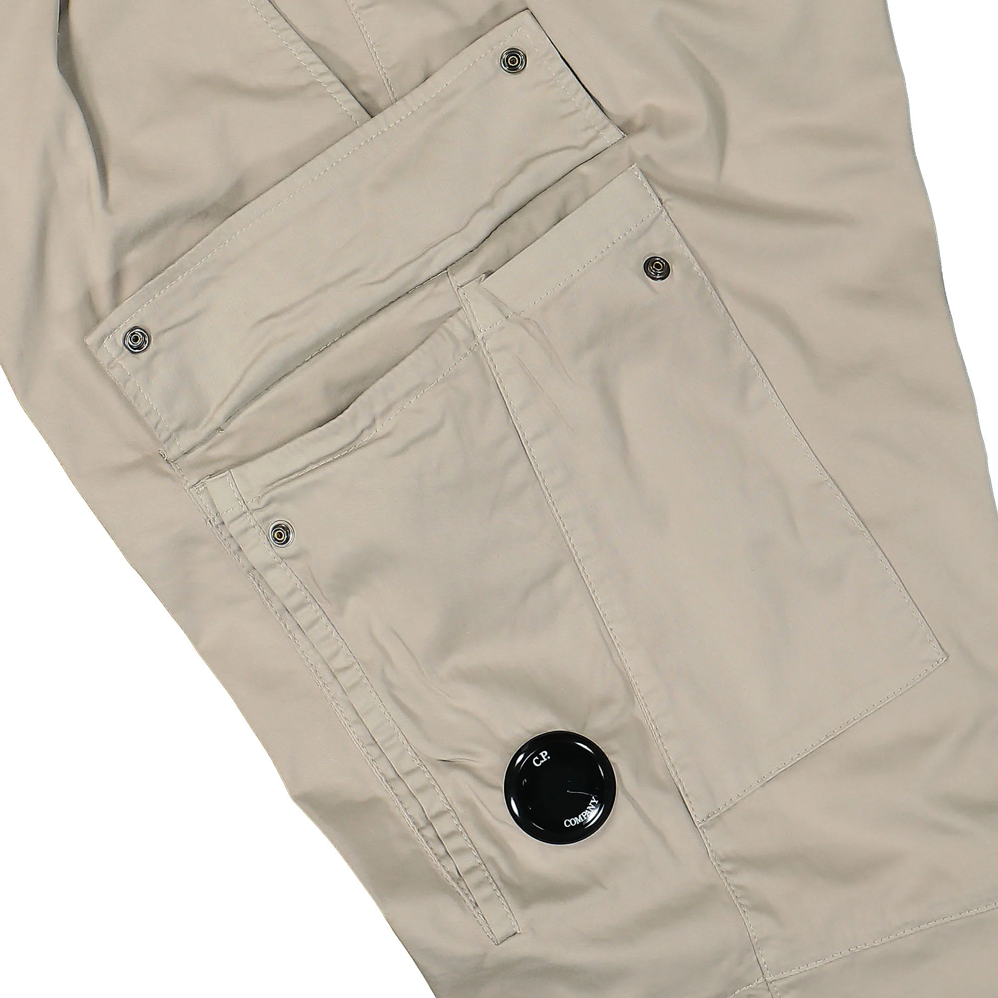 Stretch Sateen Loose Cargo Pants - Image 6