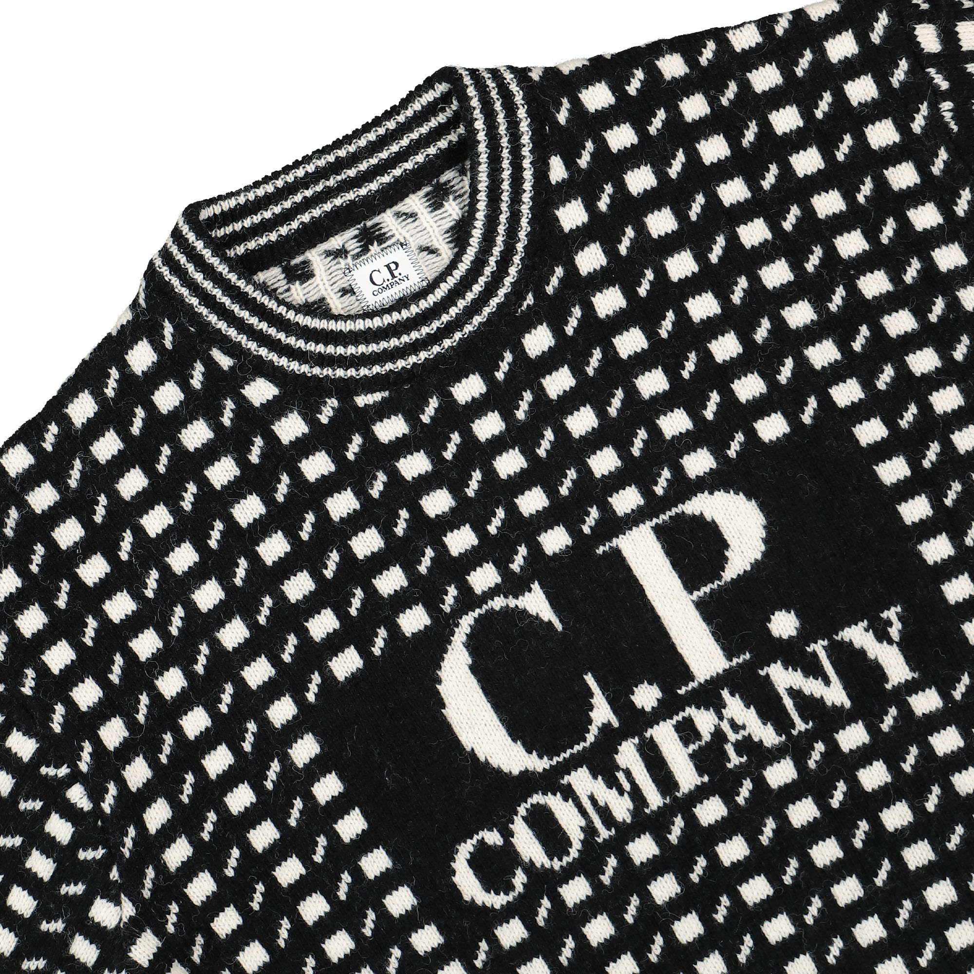 Wool Jacquard Crew Neck - Image 3