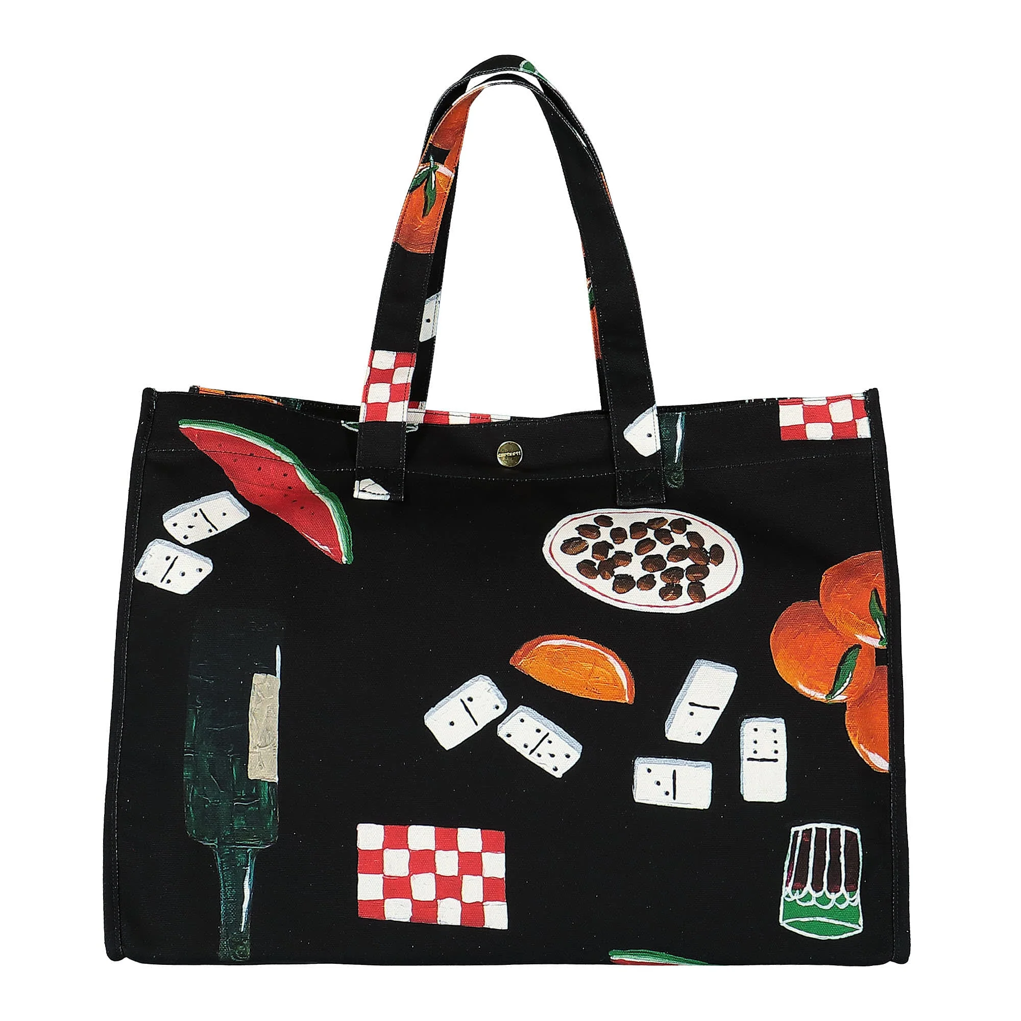 Canvas Graphic Beach Bag Dearborn - Image 3