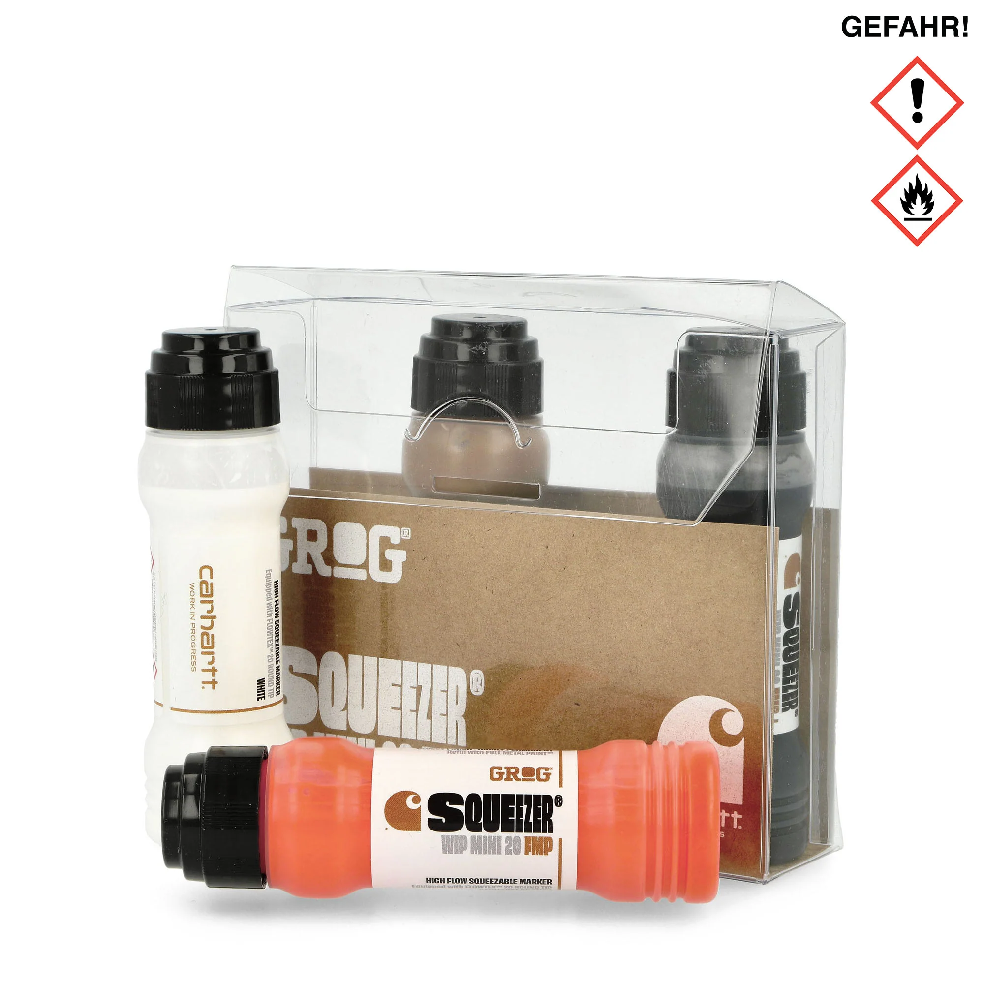 Grog x Carhartt WIP Mini 20 FMP Squeezer Set