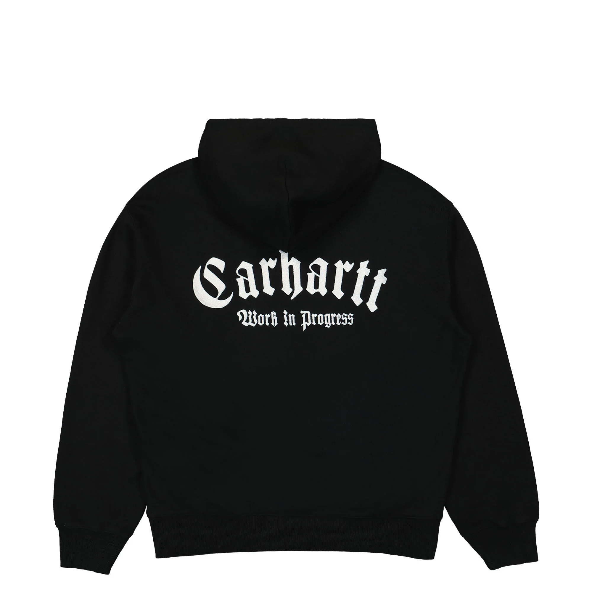 Hooded Onyx Script Sweat - Image 2