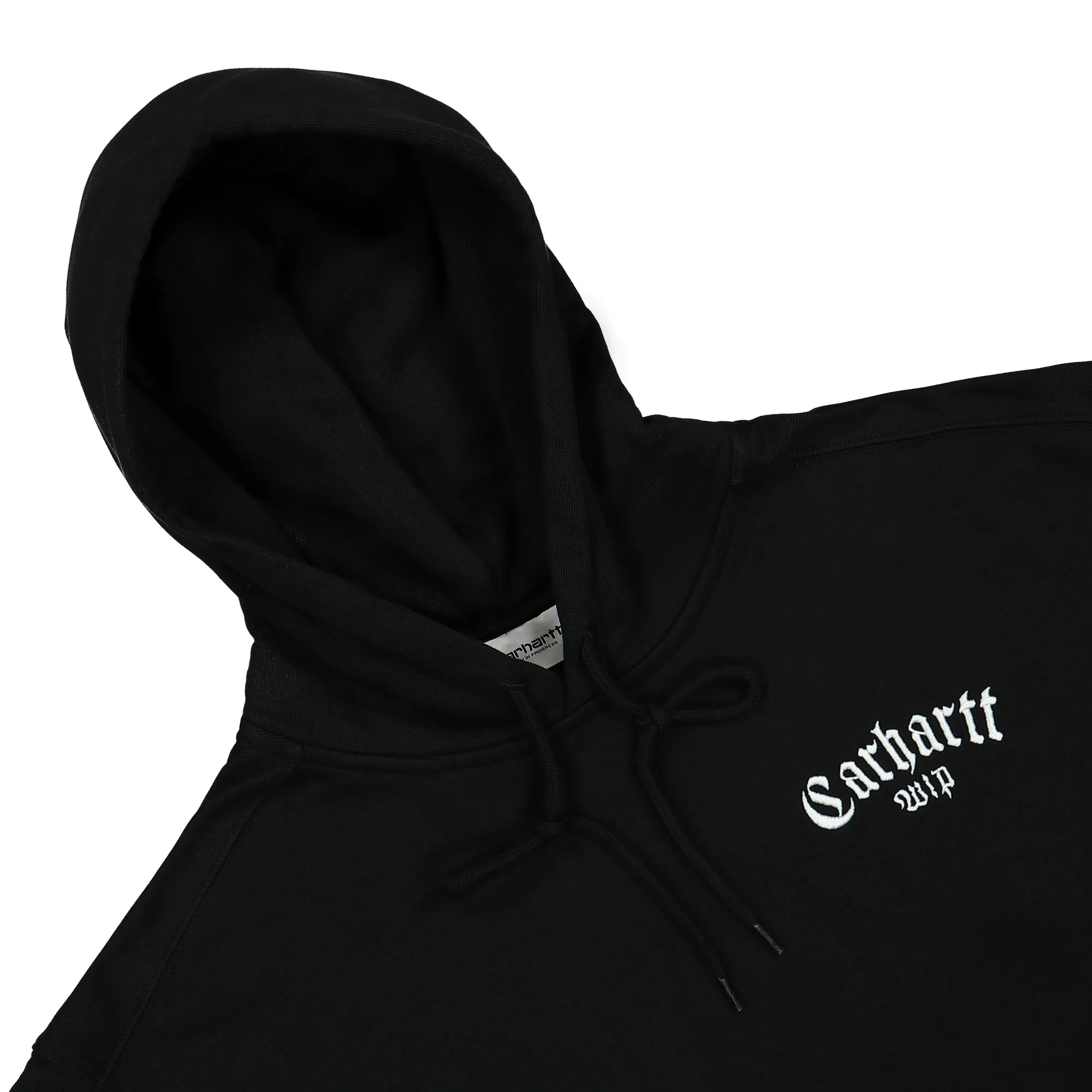 Hooded Onyx Script Sweat - Image 3