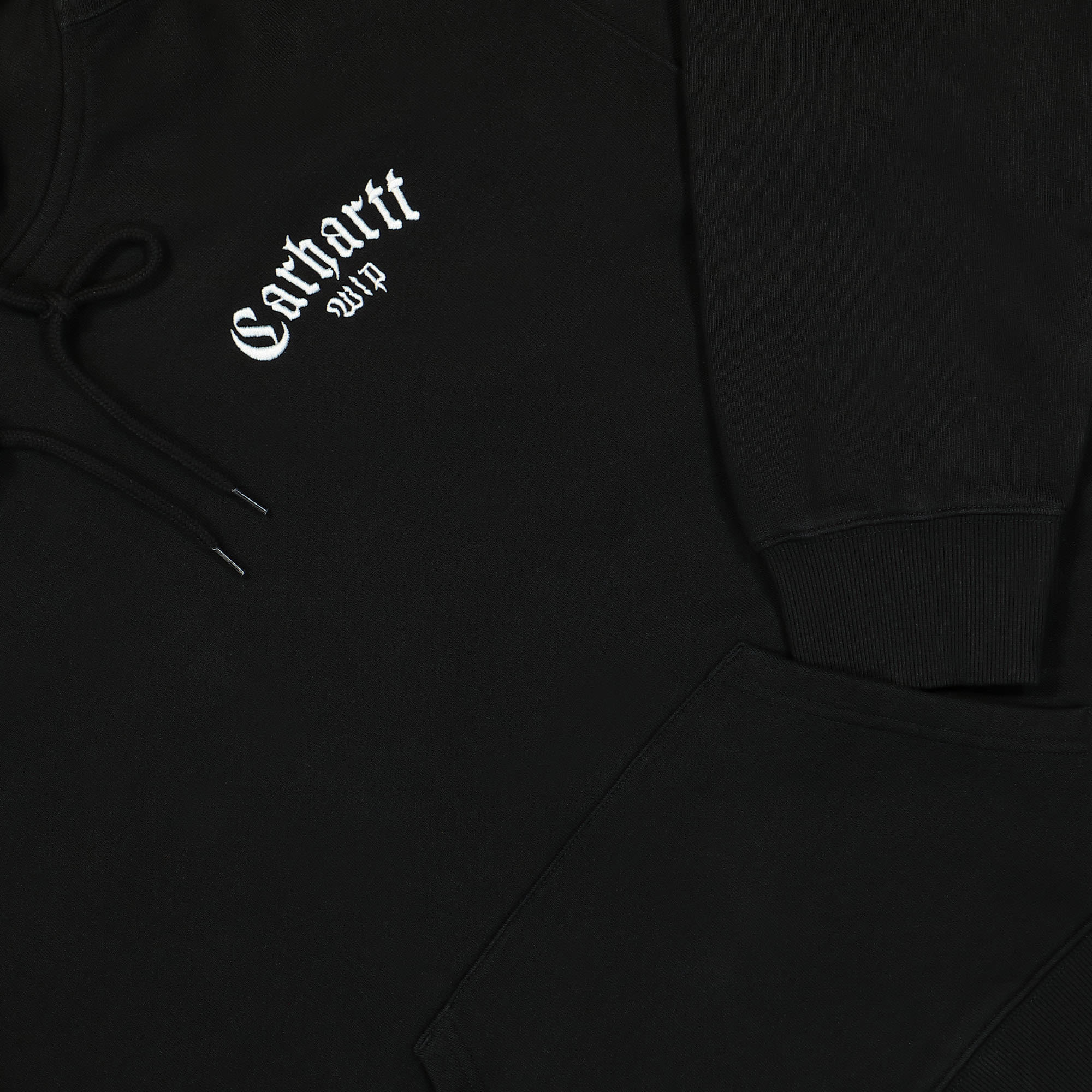 Hooded Onyx Script Sweat - Image 4