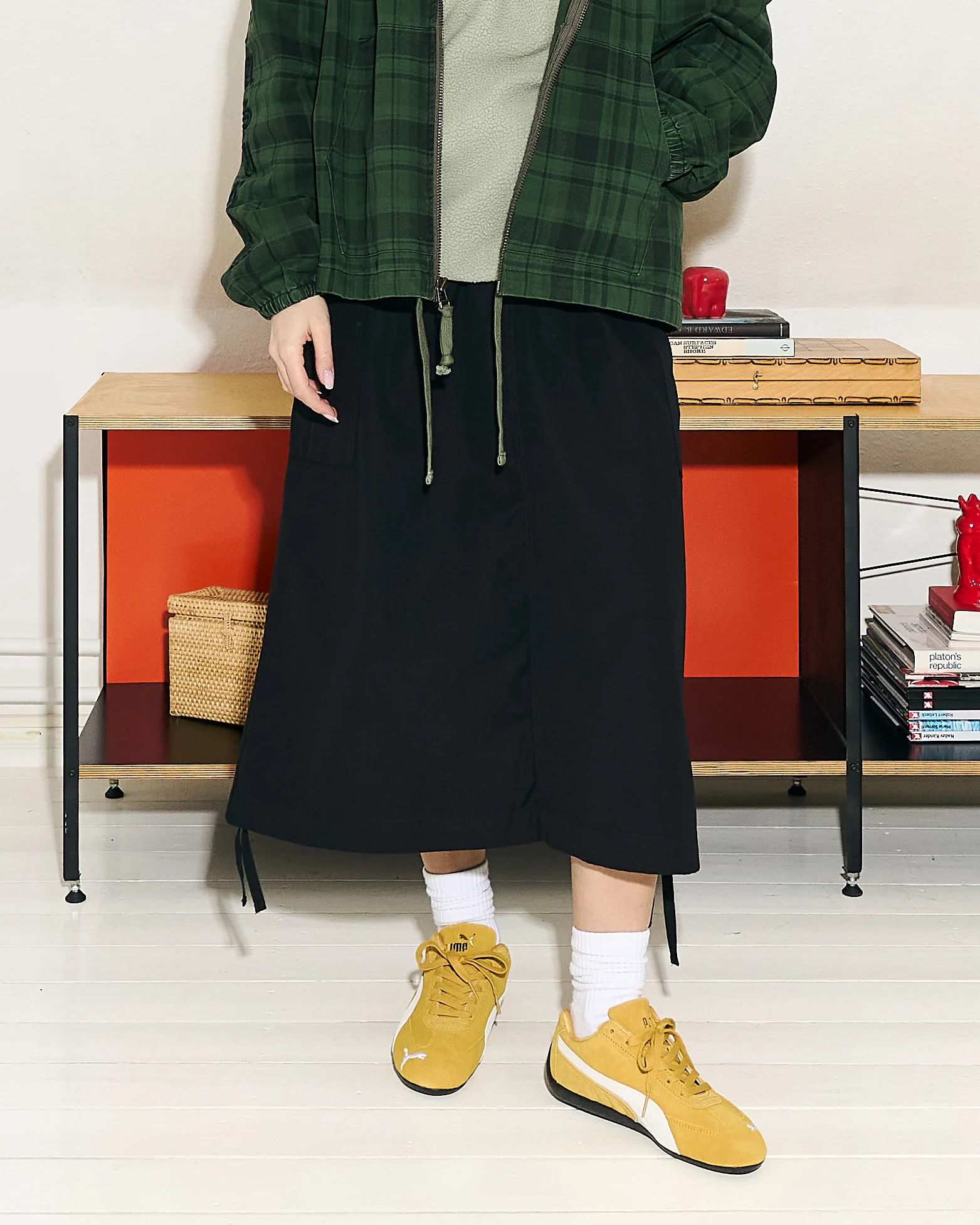 W Cargo Skirt Long - Image 3