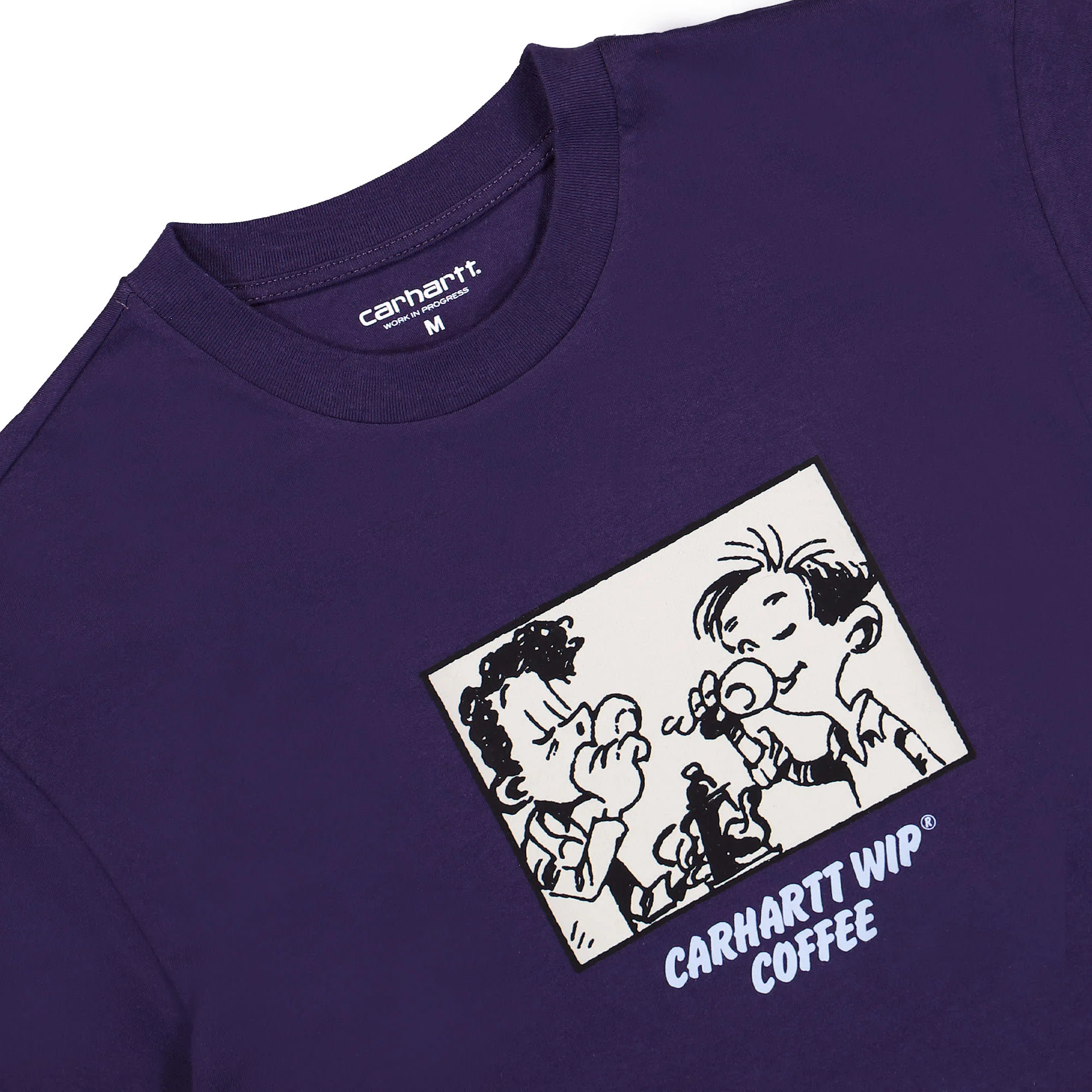 W S/S Carhartt WIP Coffee T-Shirt - Image 2
